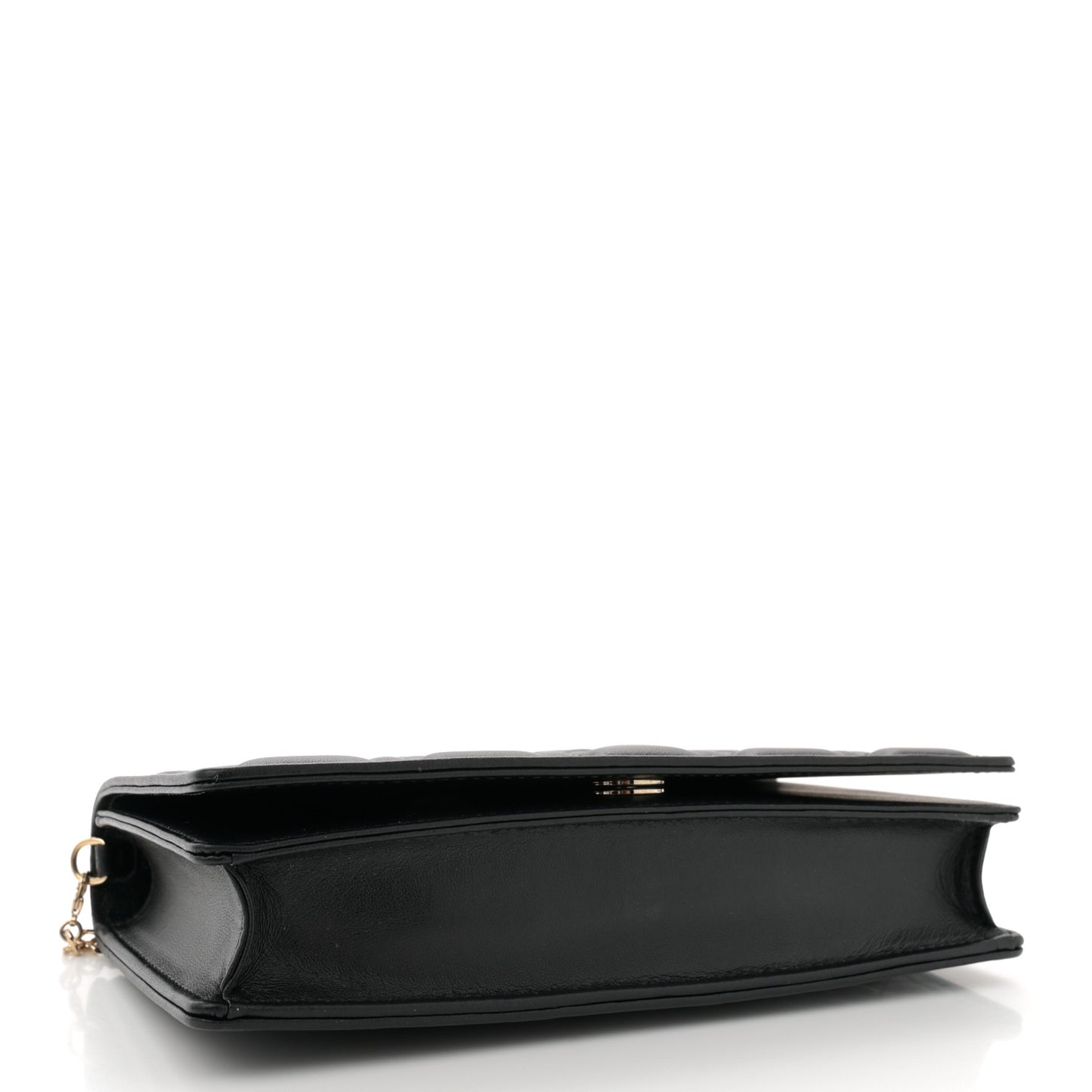 Lambskin Cannage Lady Dior Pouch Black