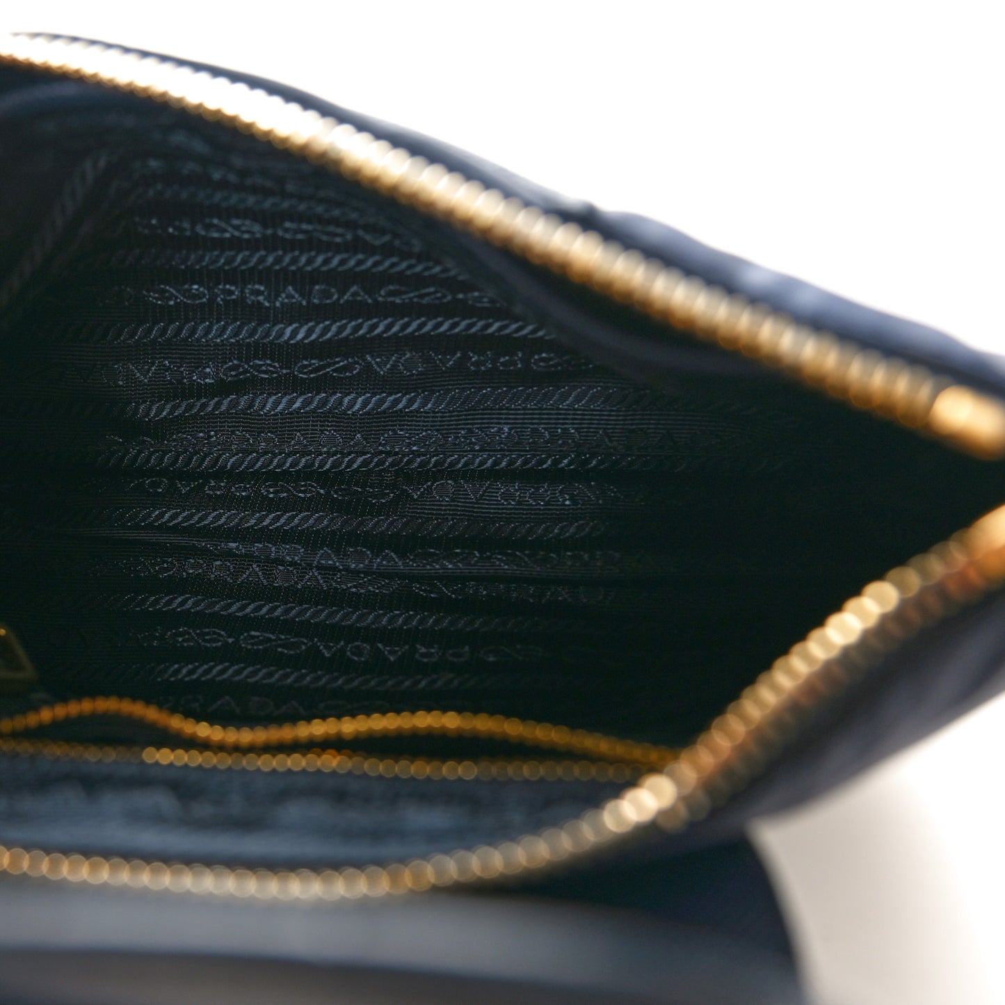 Tessuto Nylon Saffiano Crossbody Bag Bleu
