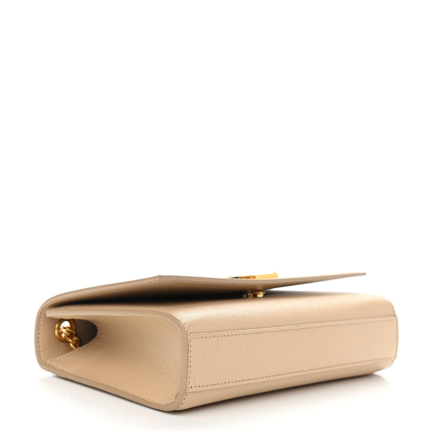 Grain De Poudre Small Monogram Kate Satchel Dark Beige