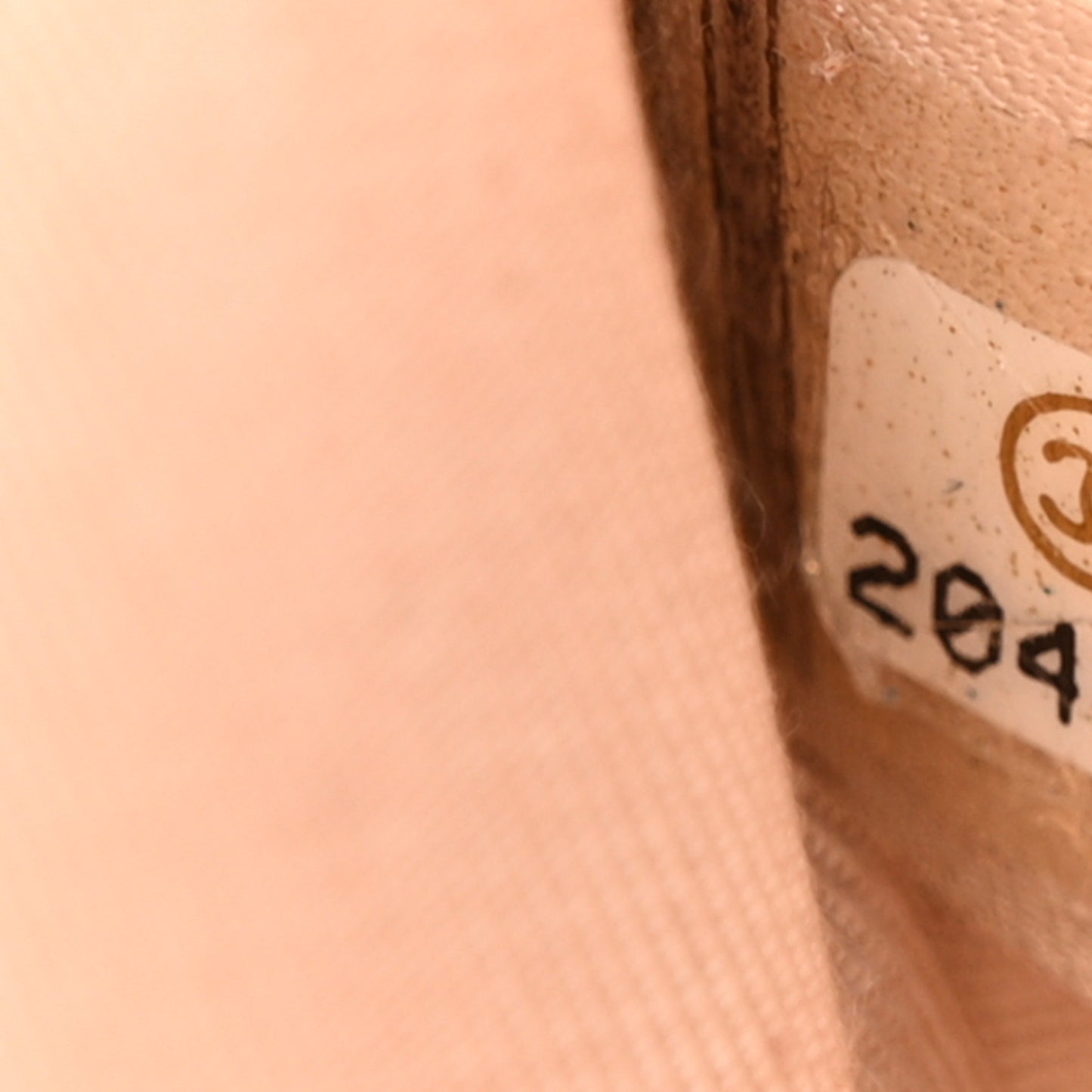 Metallic Calfskin Perforated Small Boy Flap Gold