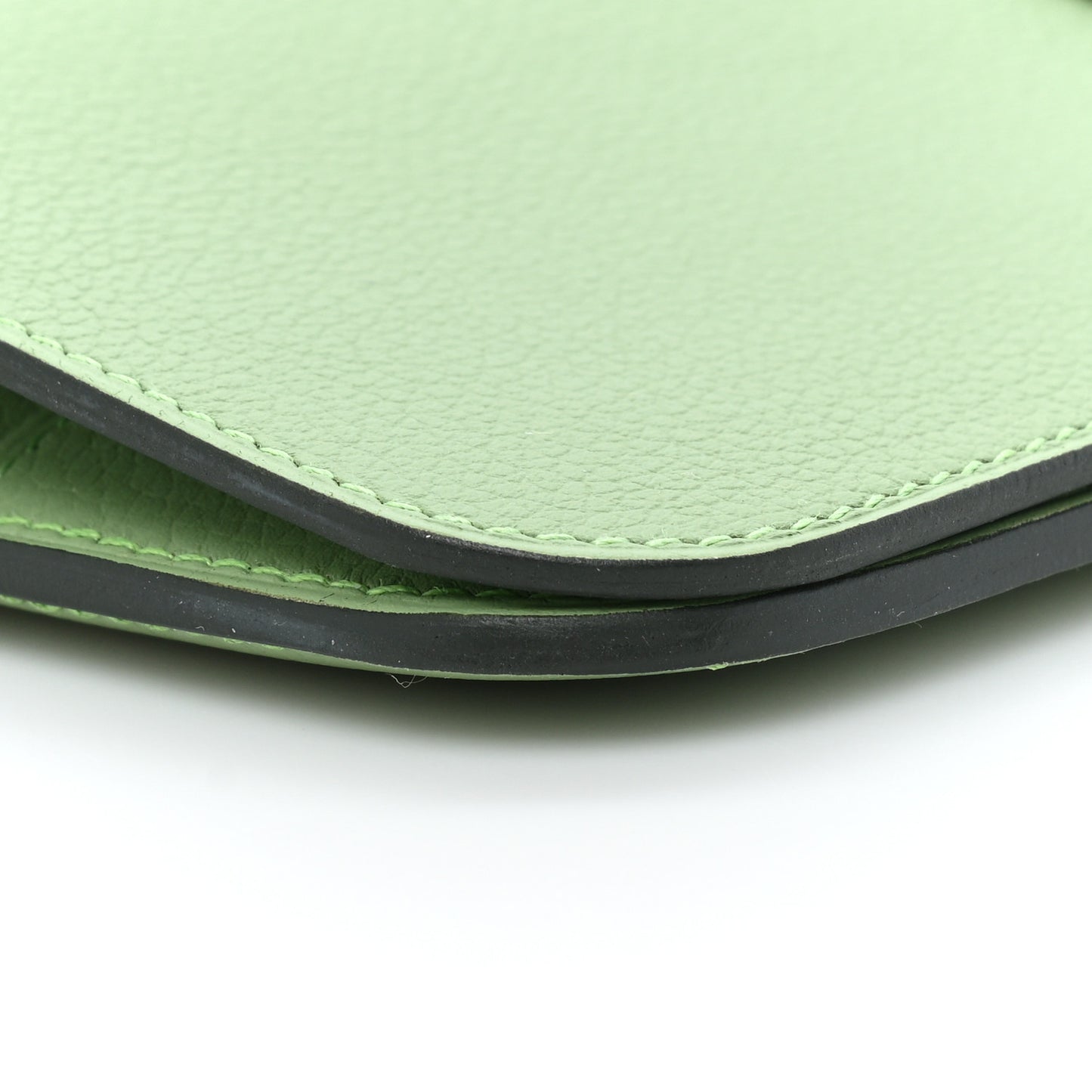 Togo Dogon Recto Verso Wallet Vert Criquet