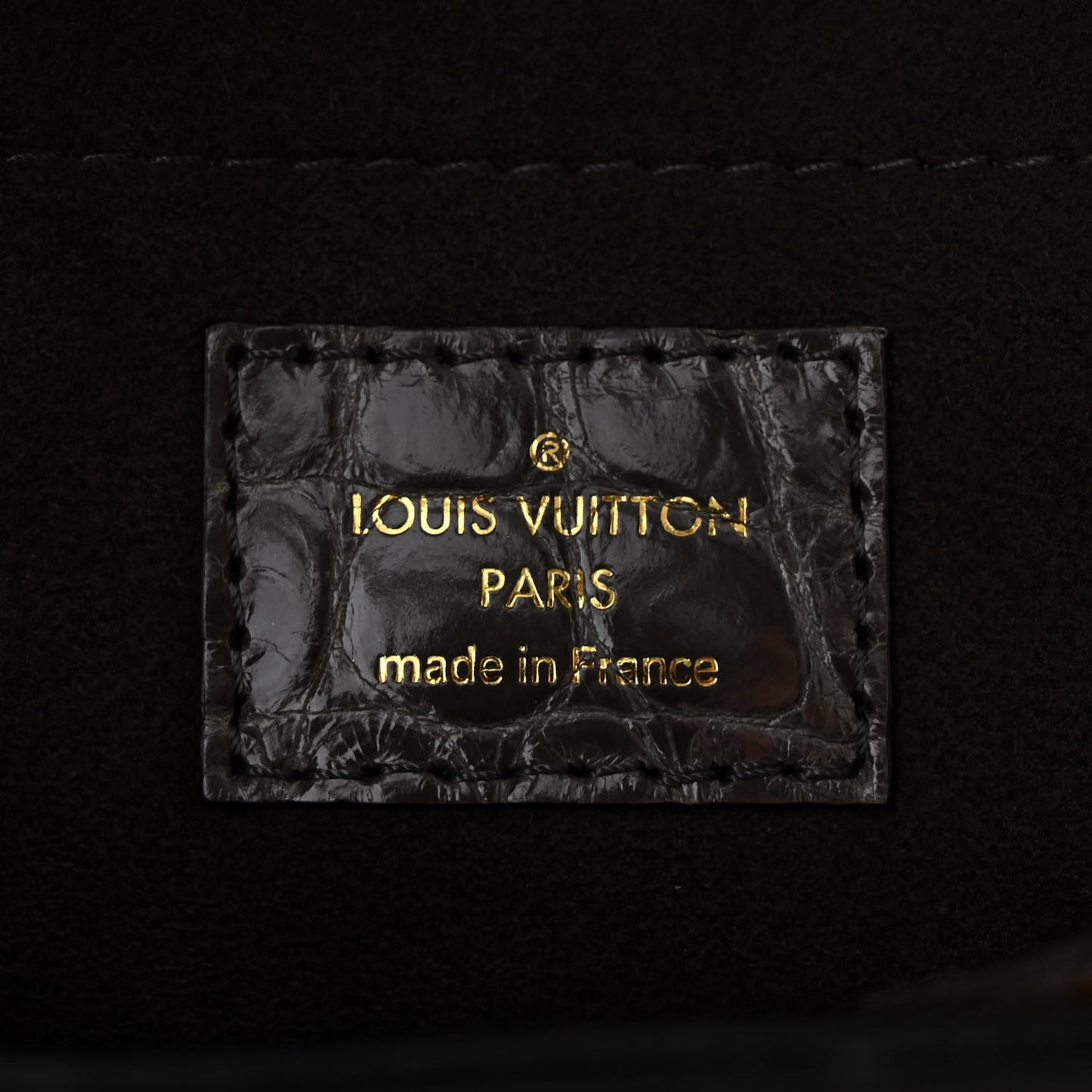 Monogram Snakeskin Alligator Monogramissime Exotic Shopper GM Gris