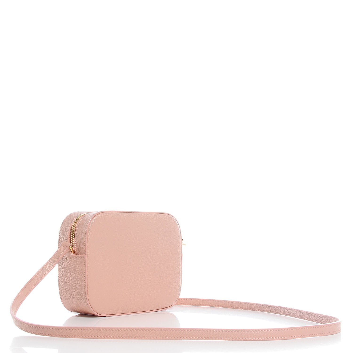Saint Laurent Grain De Poudre Small Classic Monogram Camera Bag Blush 3 of 9