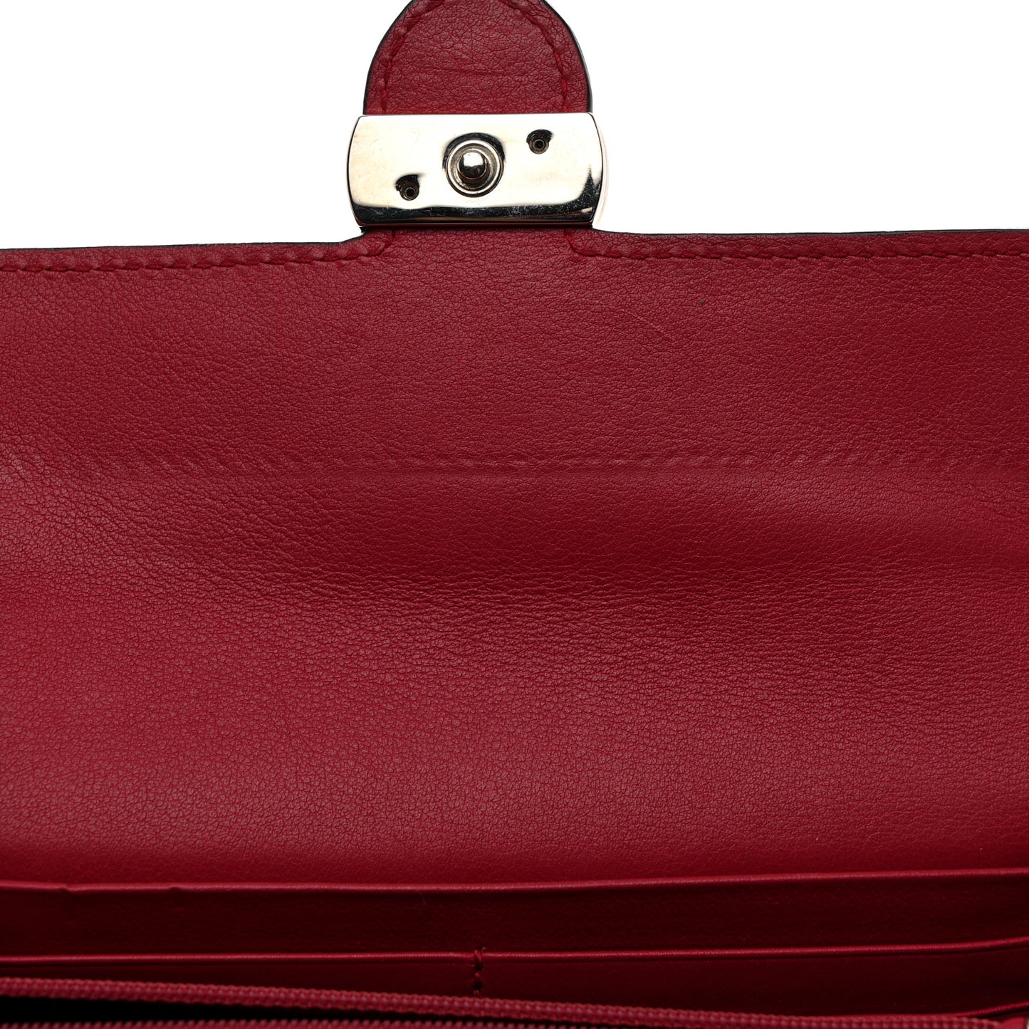 Shade Lux Calfskin Icon Continental Wallet Petunia