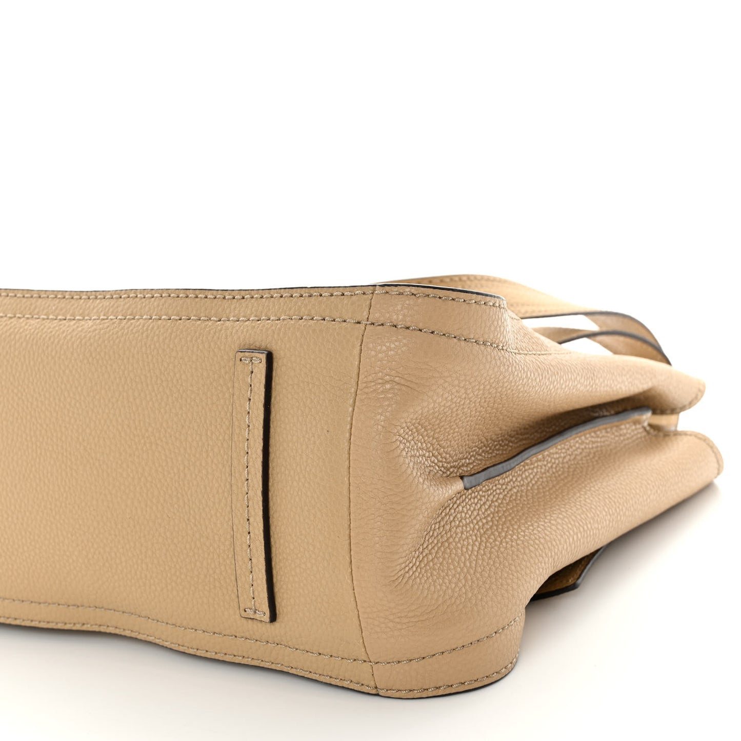 Grained Calfskin The Director Tote Beige