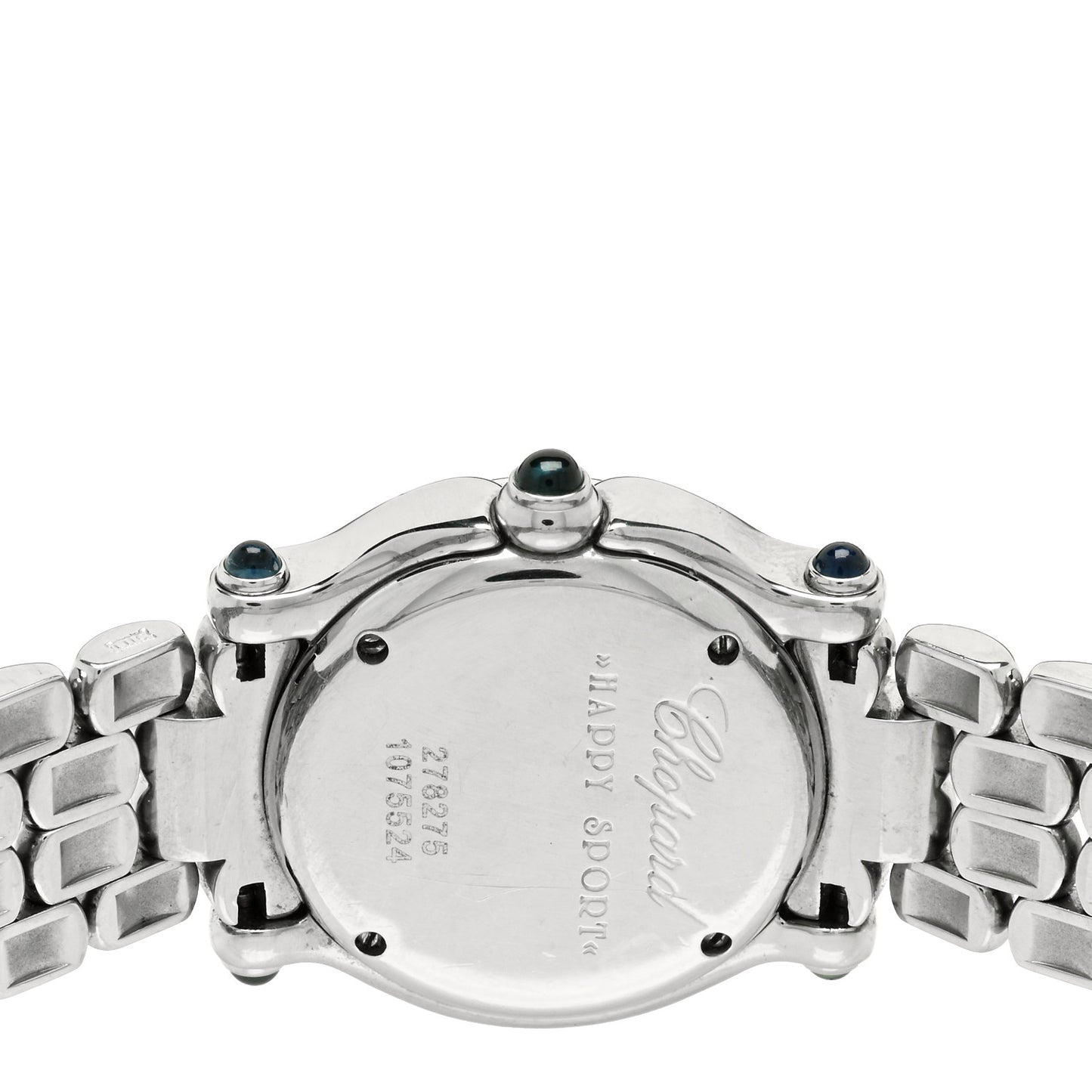 Stainless Steel Diamond Bezel 26mm Happy Sport Quartz Watch