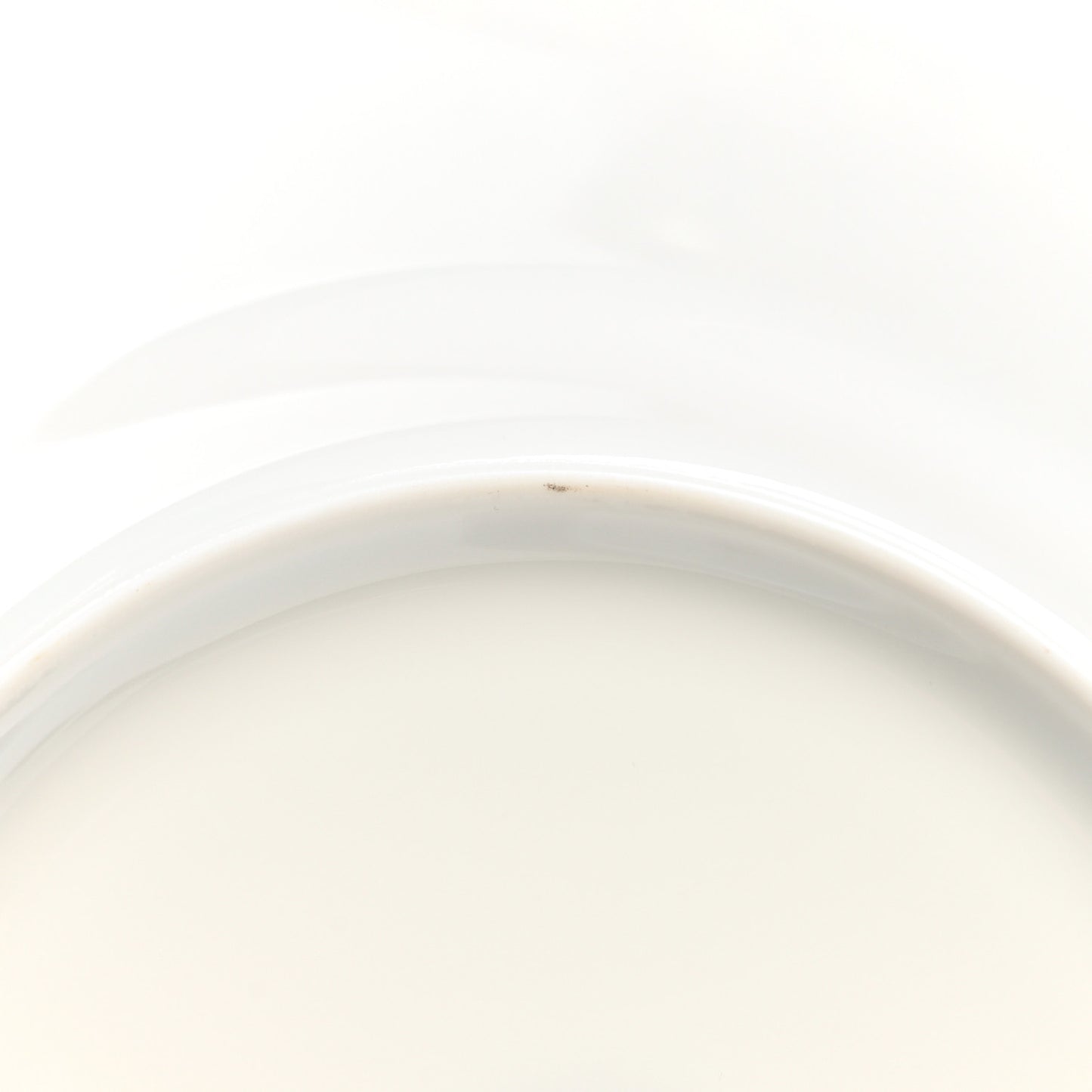 Porcelain H Deco Dessert Plates Set of 2 Black White