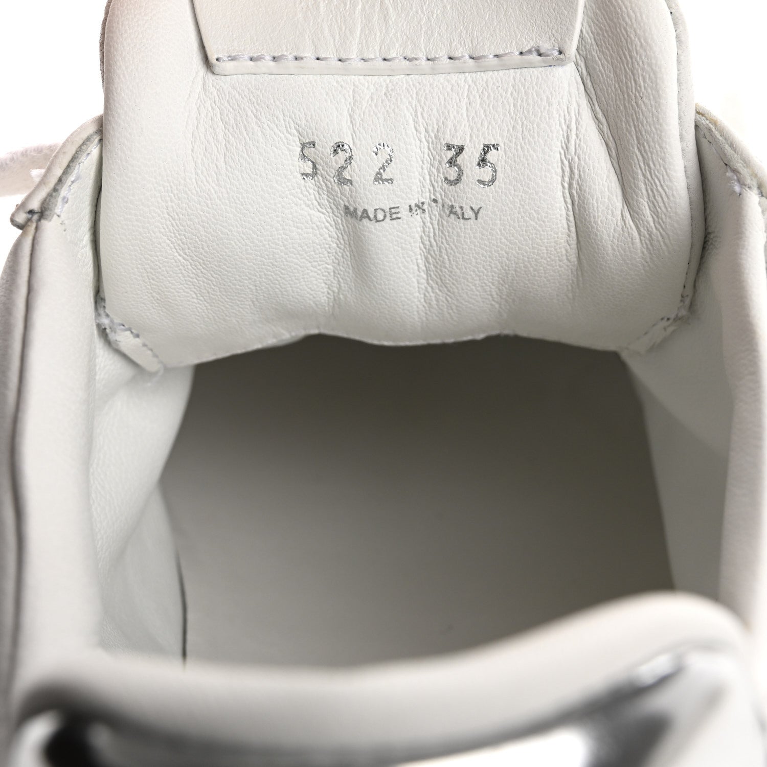 Miu Miu Nappa Quilted Sneakers 35 White 9 of 13