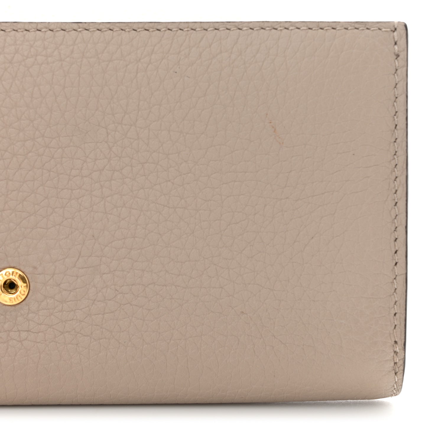 Taurillon Capucines Wallet Galet