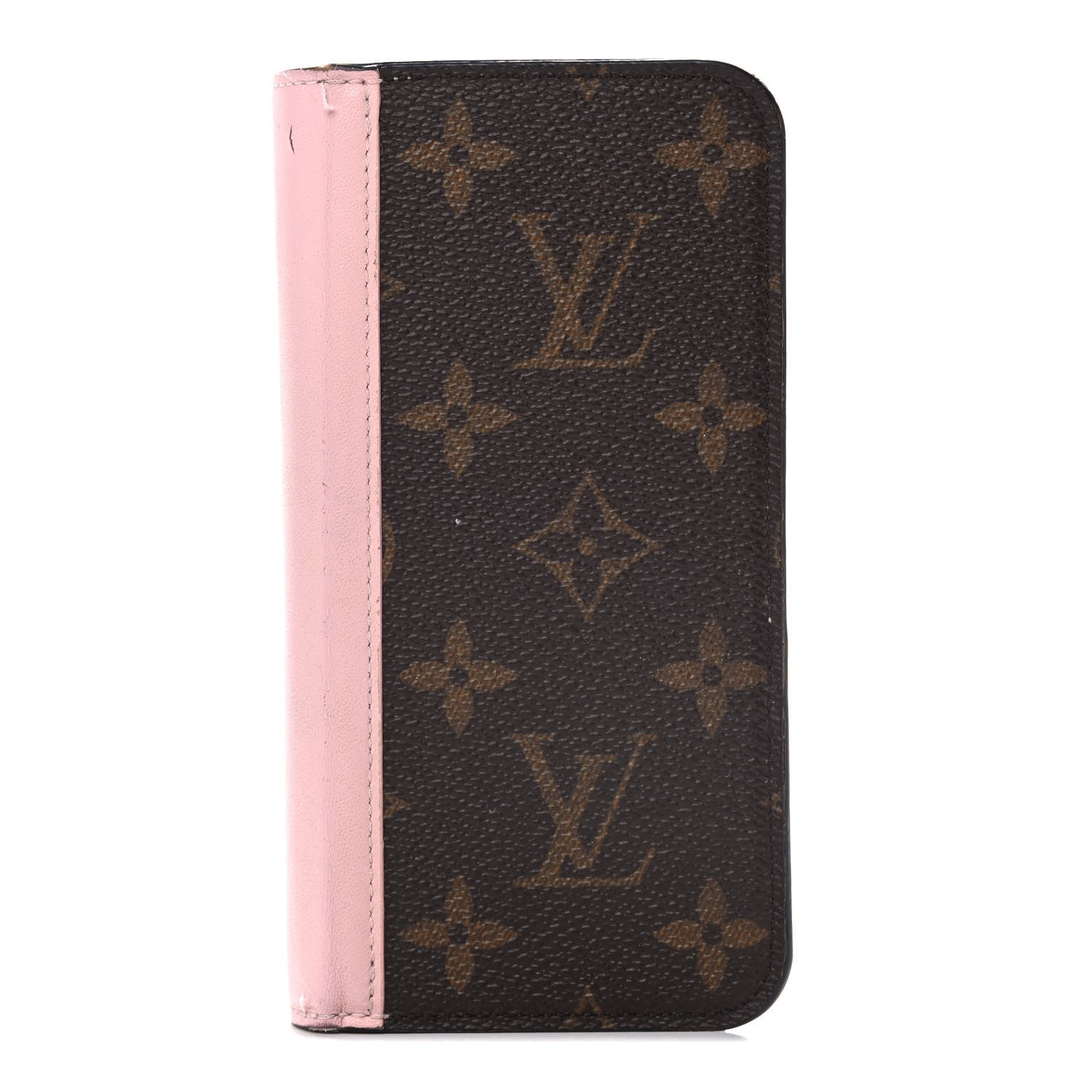 新品LOUIS VUITTON iPhone XsMax ケース Louis Vuitton Monogram iPhone XS Max Folio Case Rose Ballerine