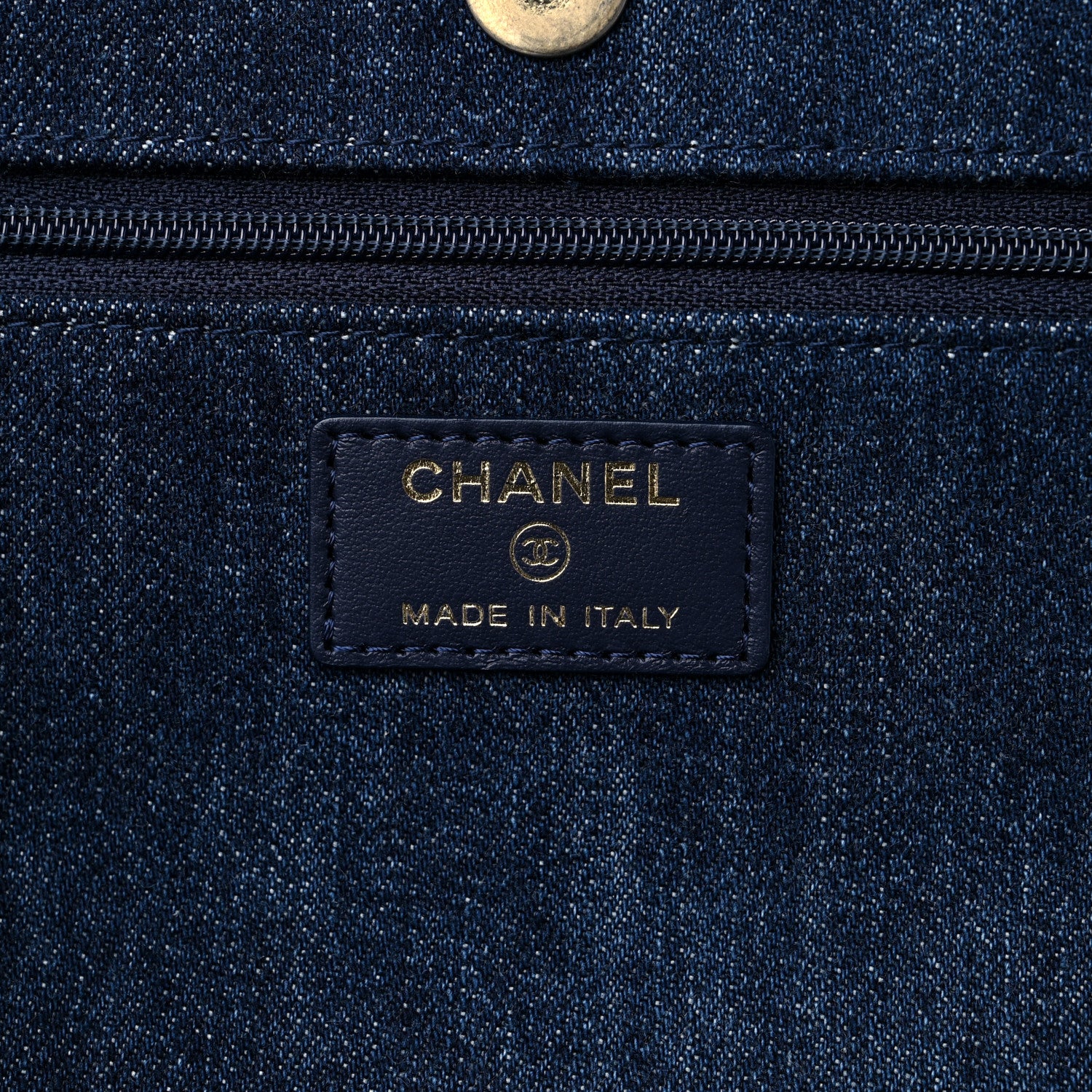 Chanel Denim Quilted Chanel 19 Wallet On Chain WOC Blue 5 of 8