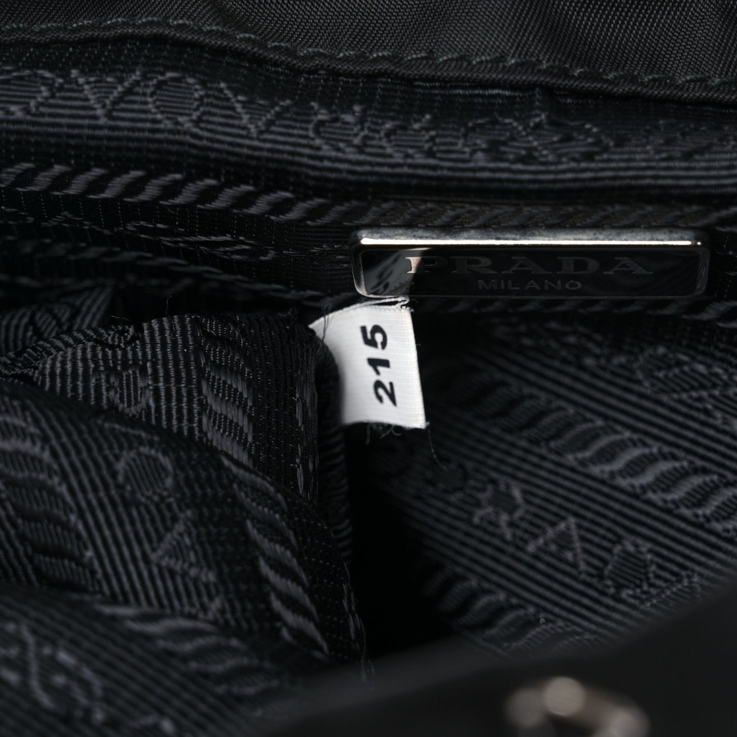 Nylon Vela Mini Crossbody Backpack Black
