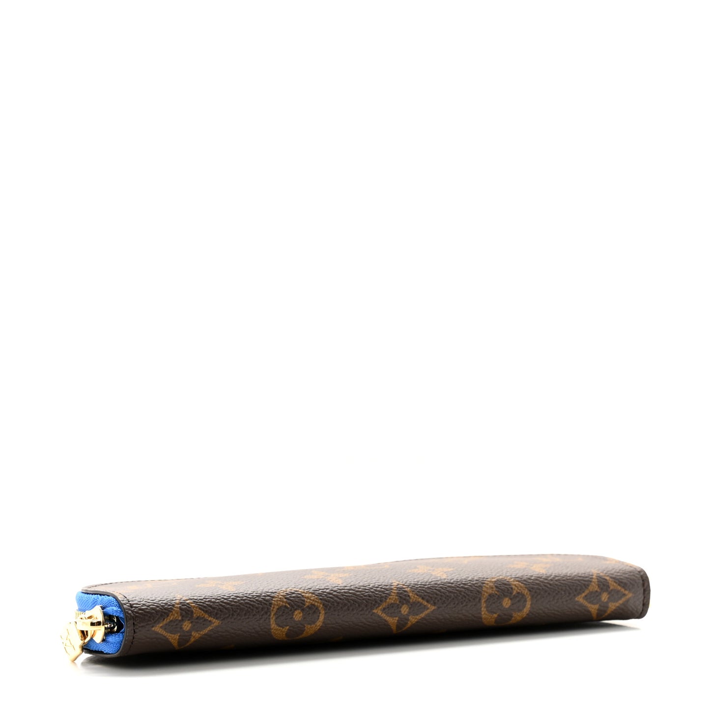 Monogram Charlotte Pencil Pouch Blue