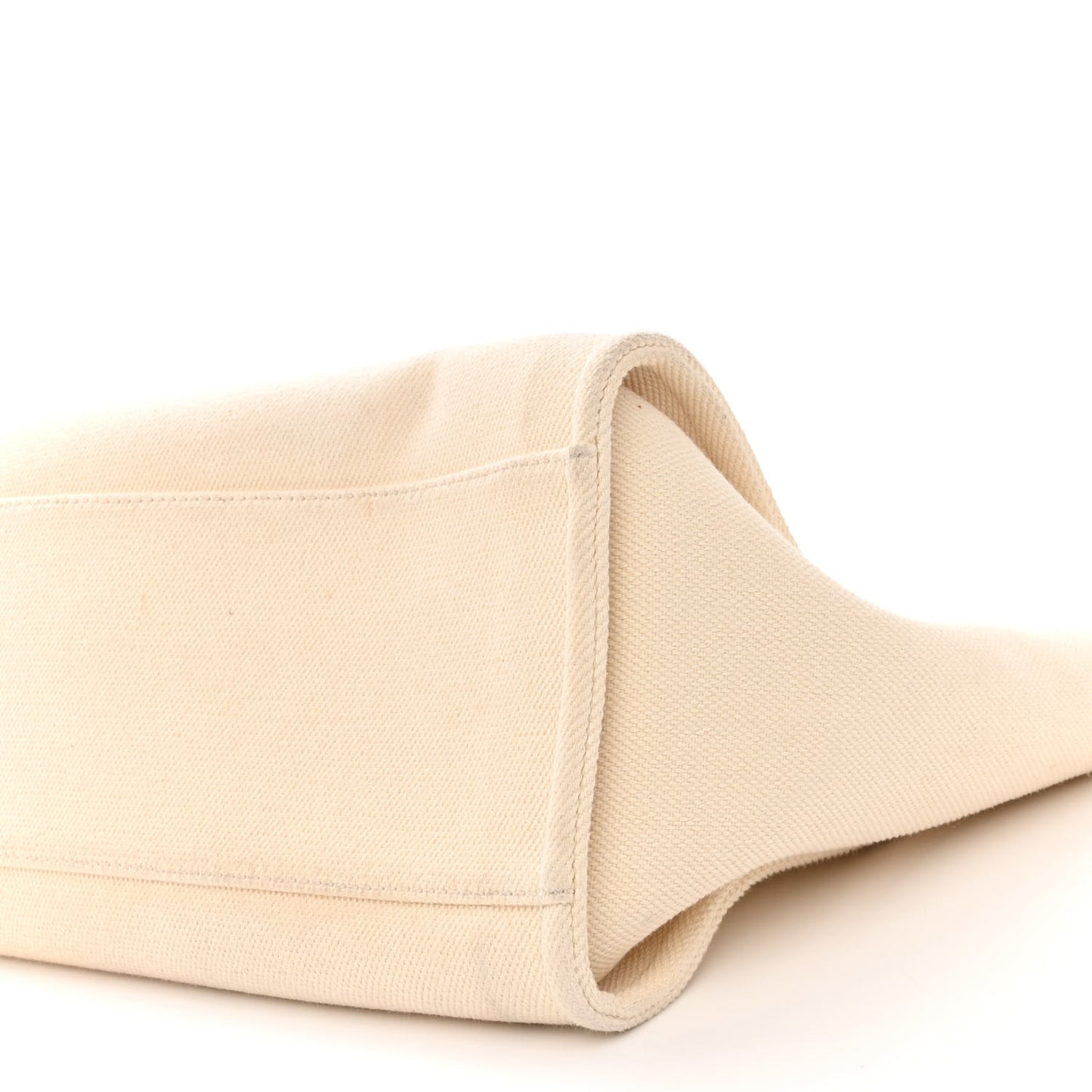 Canvas Pearl Large Deauville Tote Ecru Beige