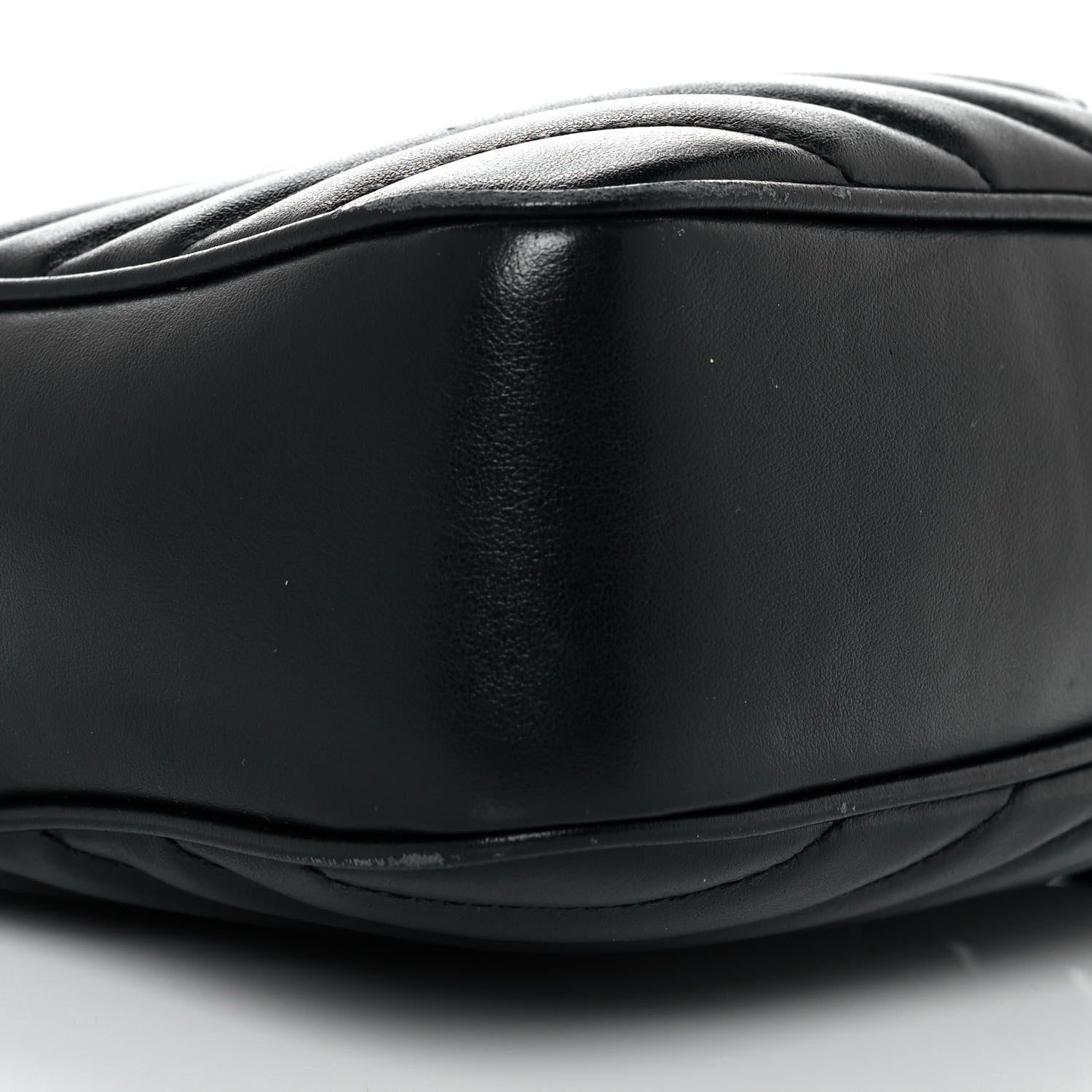 Saint Laurent Calfskin Matelasse Monogram Lou Camera Bag Black 8 of 9