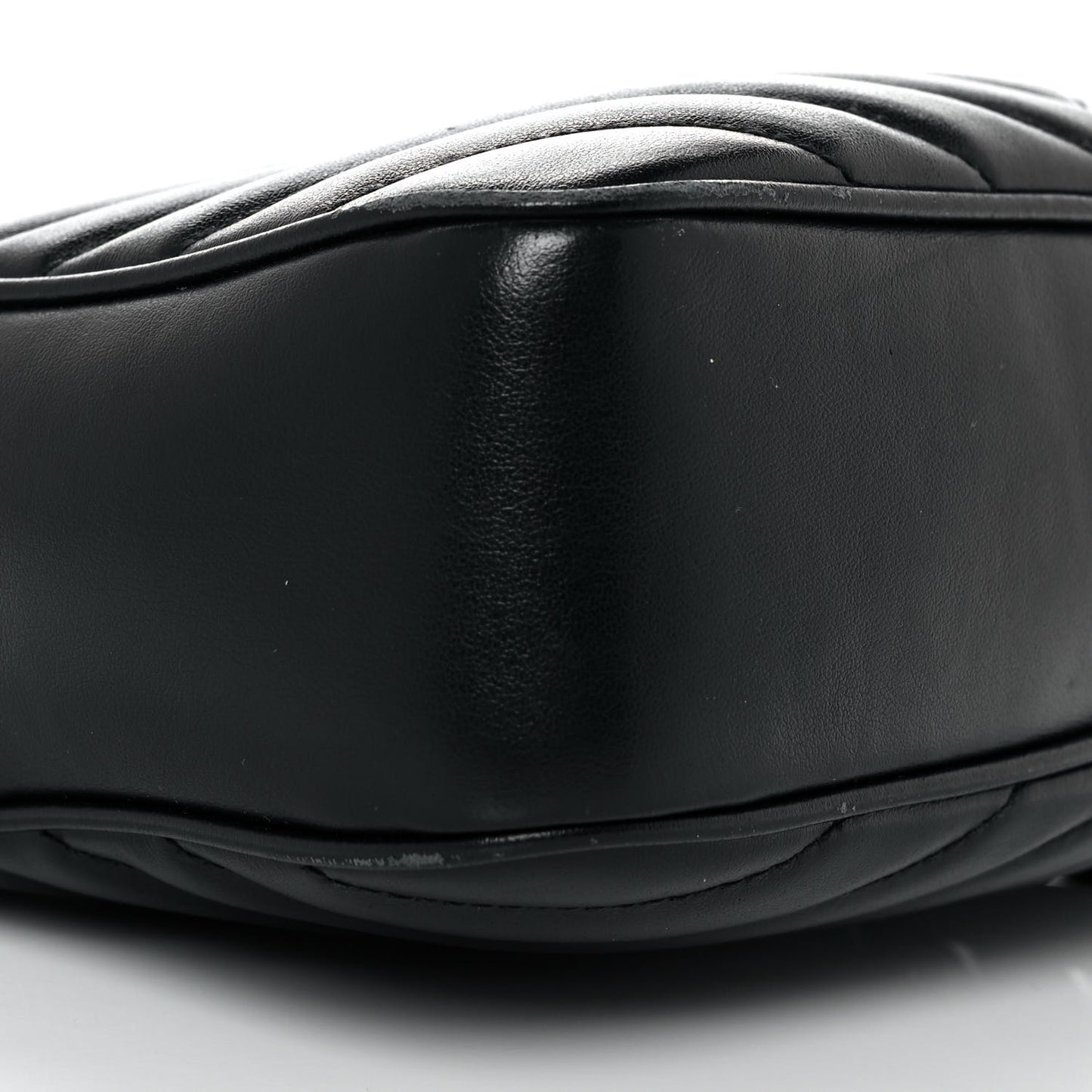 Calfskin Matelasse Monogram Lou Camera Bag Black