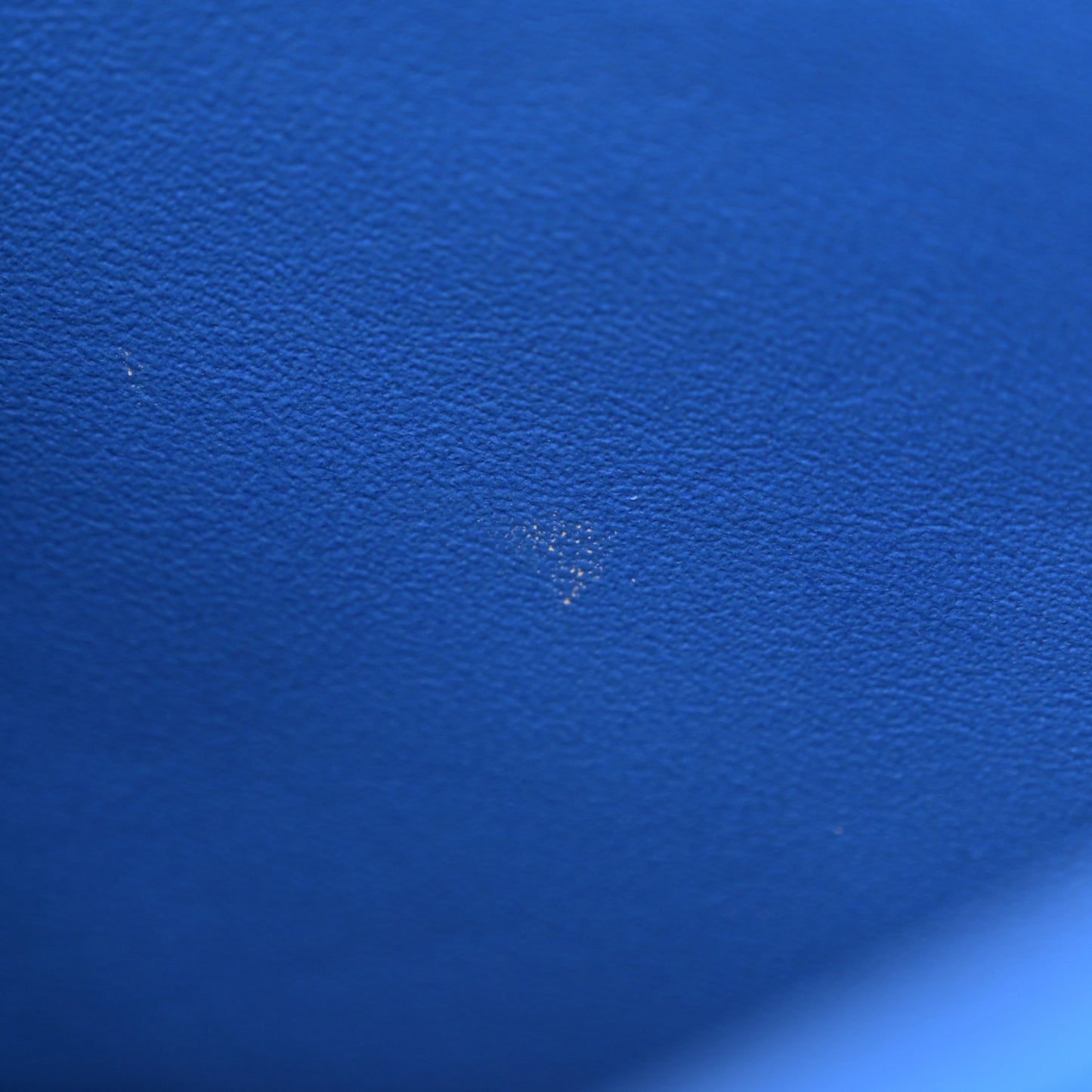 Lambskin Quilted Jumbo Single Flap Blue