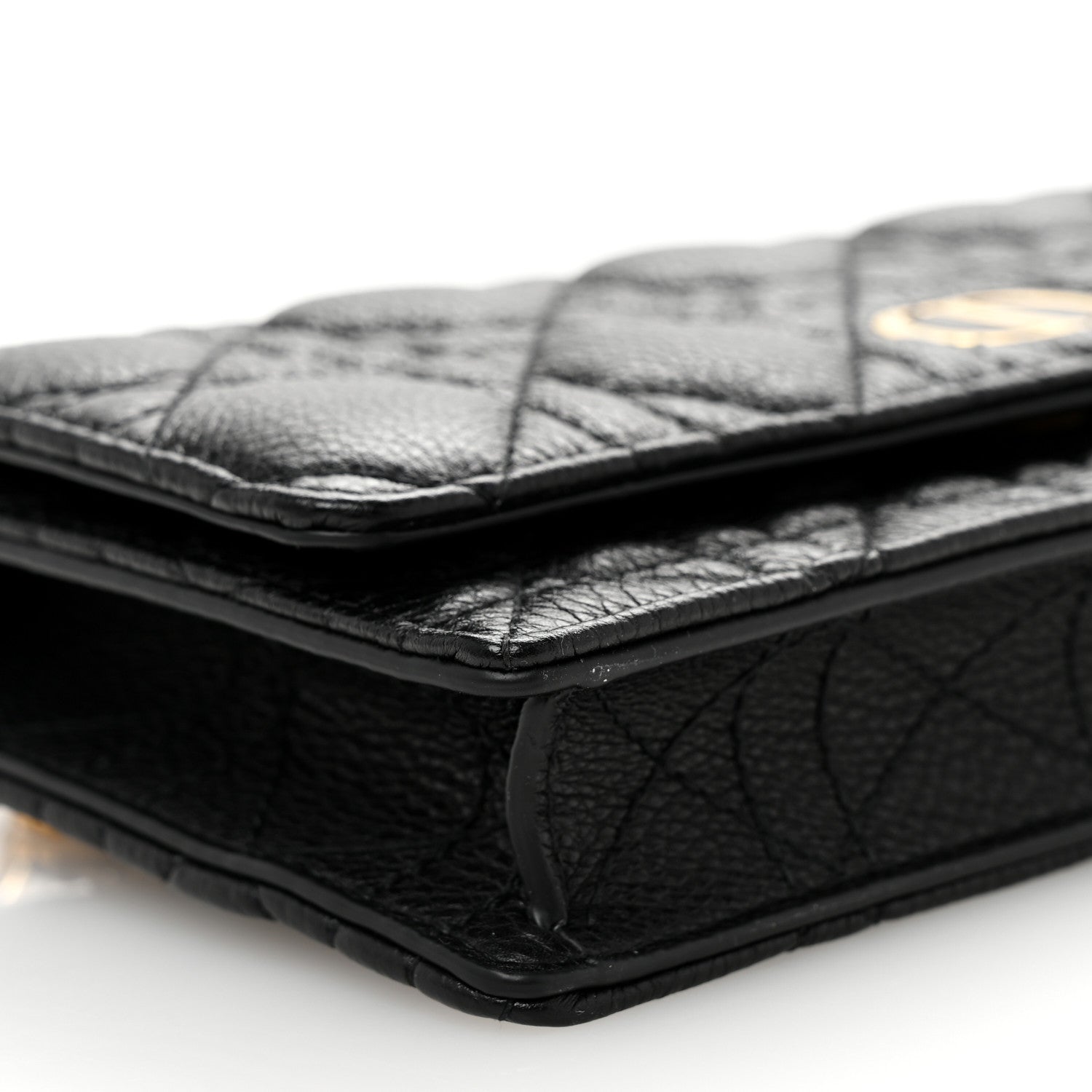 Christian Dior Supple Calfskin Caro Belt Bag Black 8 of 9