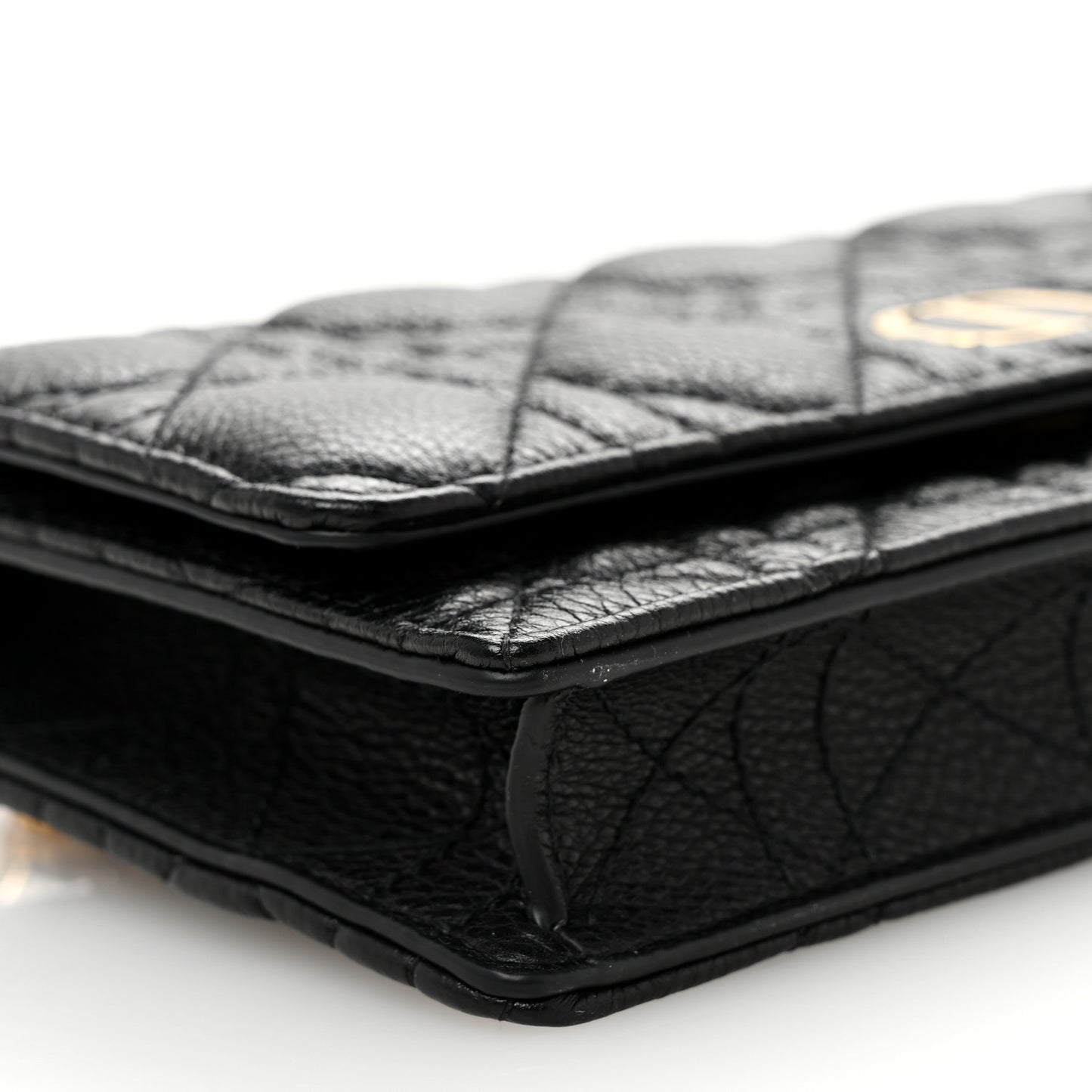 Supple Calfskin Caro Belt Bag Black