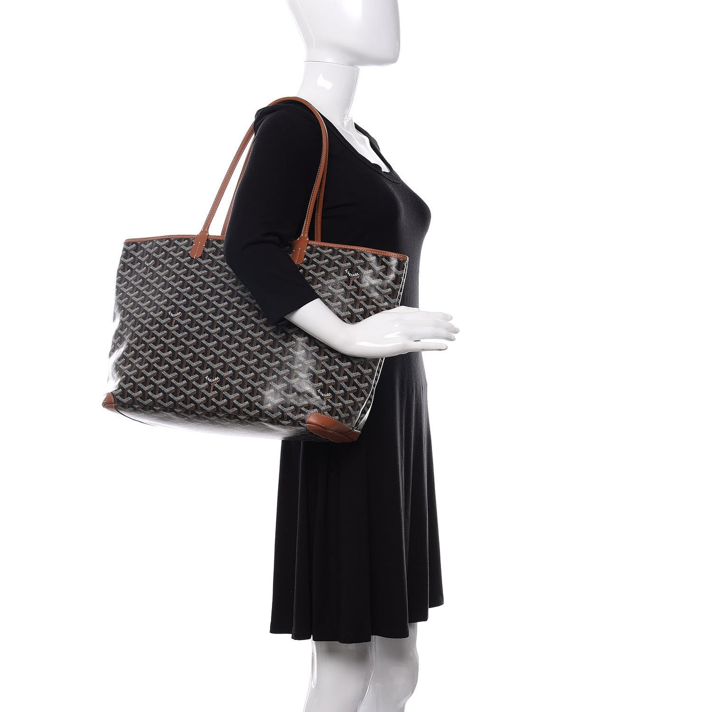 Goyardine Artois MM Black Gold