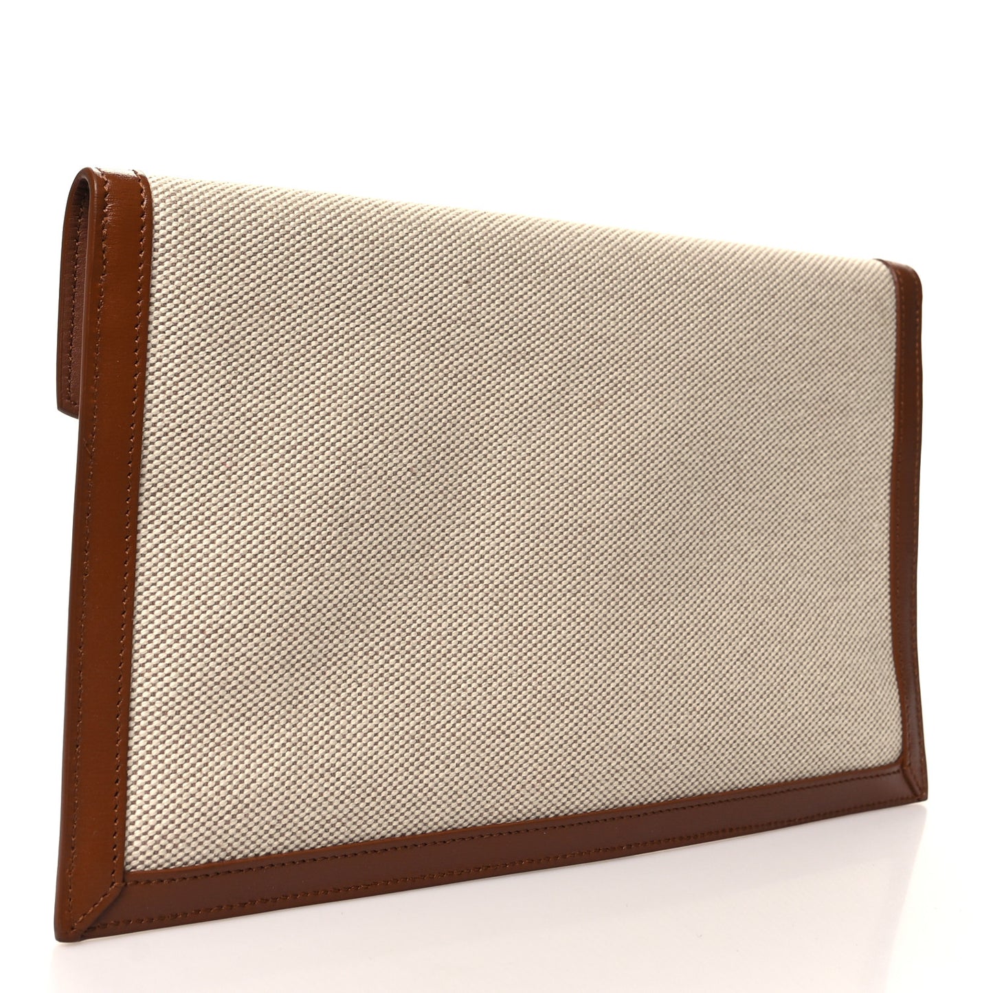 Canvas Uptown Pouch Natural Beige Brick