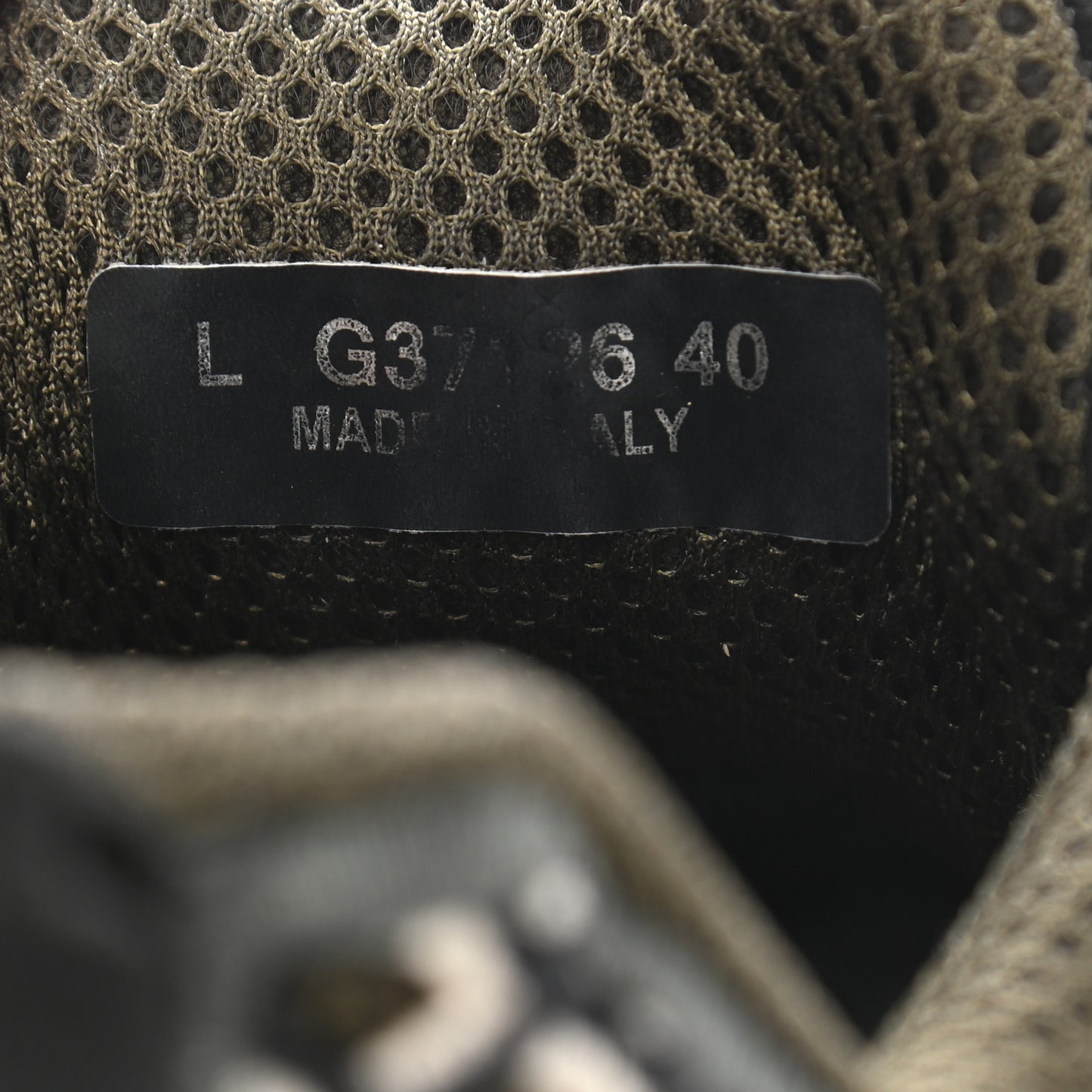 Suede Calfskin Embroidered CC Sneakers 40 Black