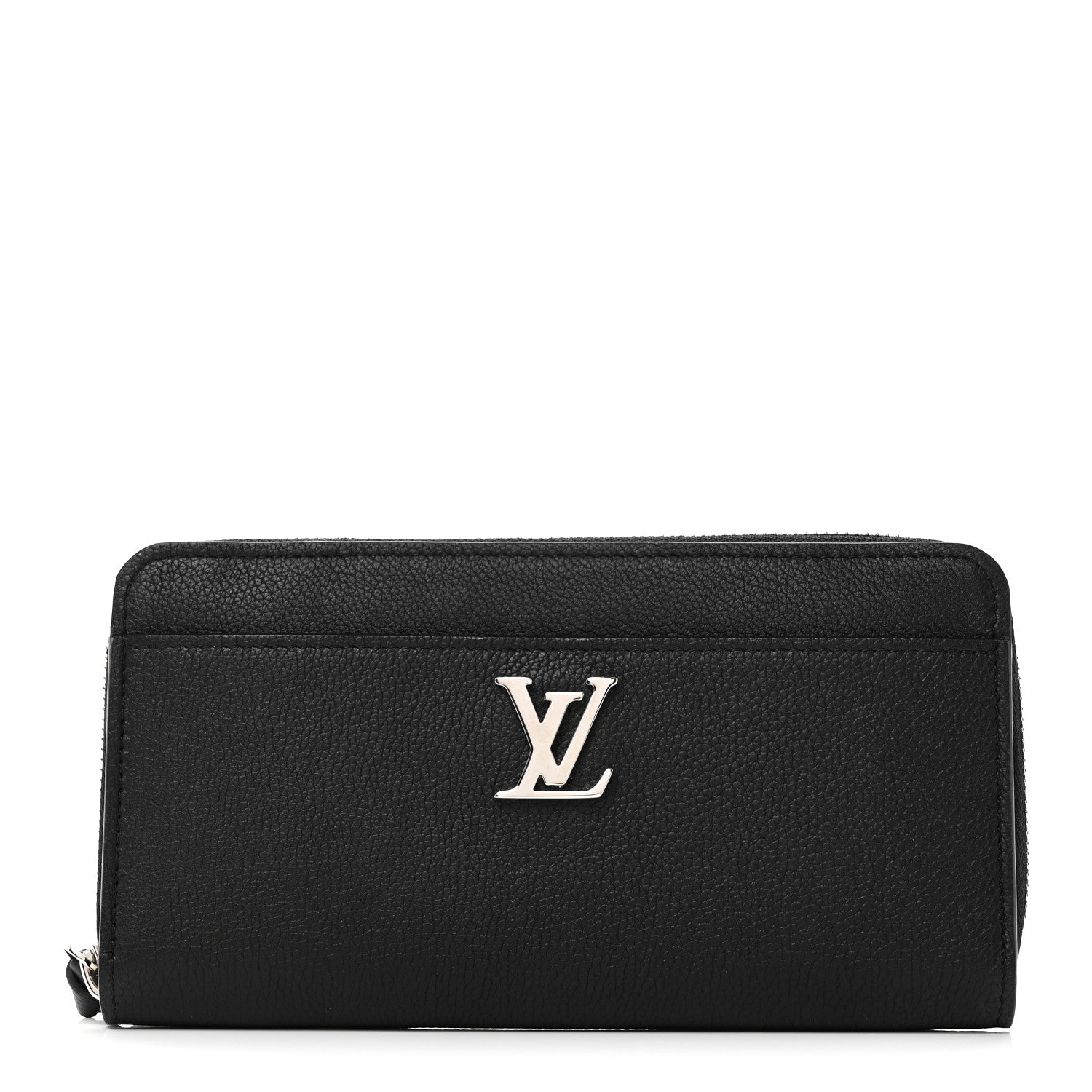 Louis Vuitton Calfskin Zippy Lockme Wallet Black 1868570
