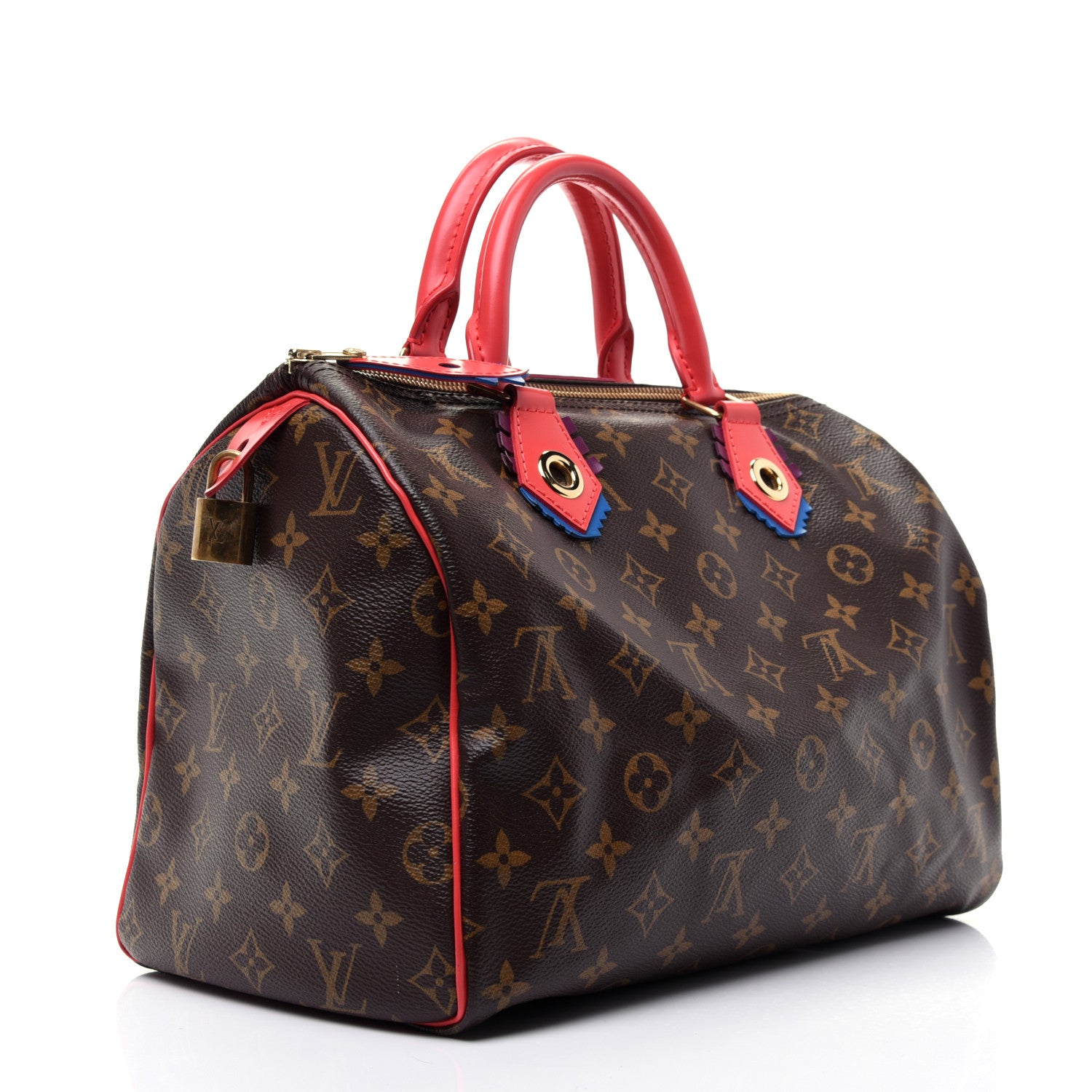 Louis Vuitton Monogram Totem Speedy 30 Flamingo 3 of 13