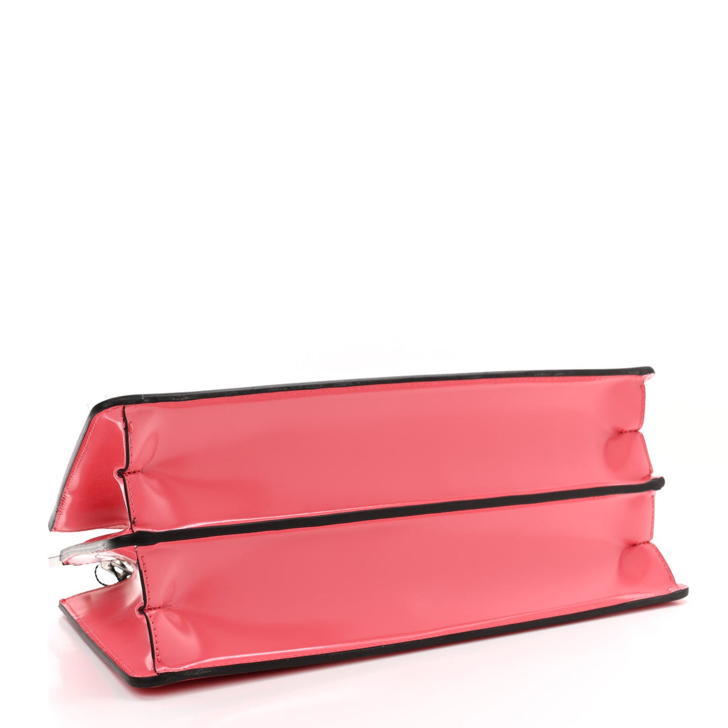 Patent Peekaboo Cut Pink Dalia