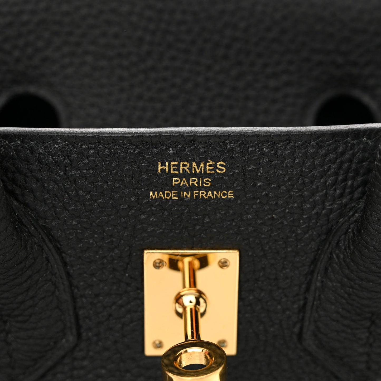 Togo Birkin 25 Black