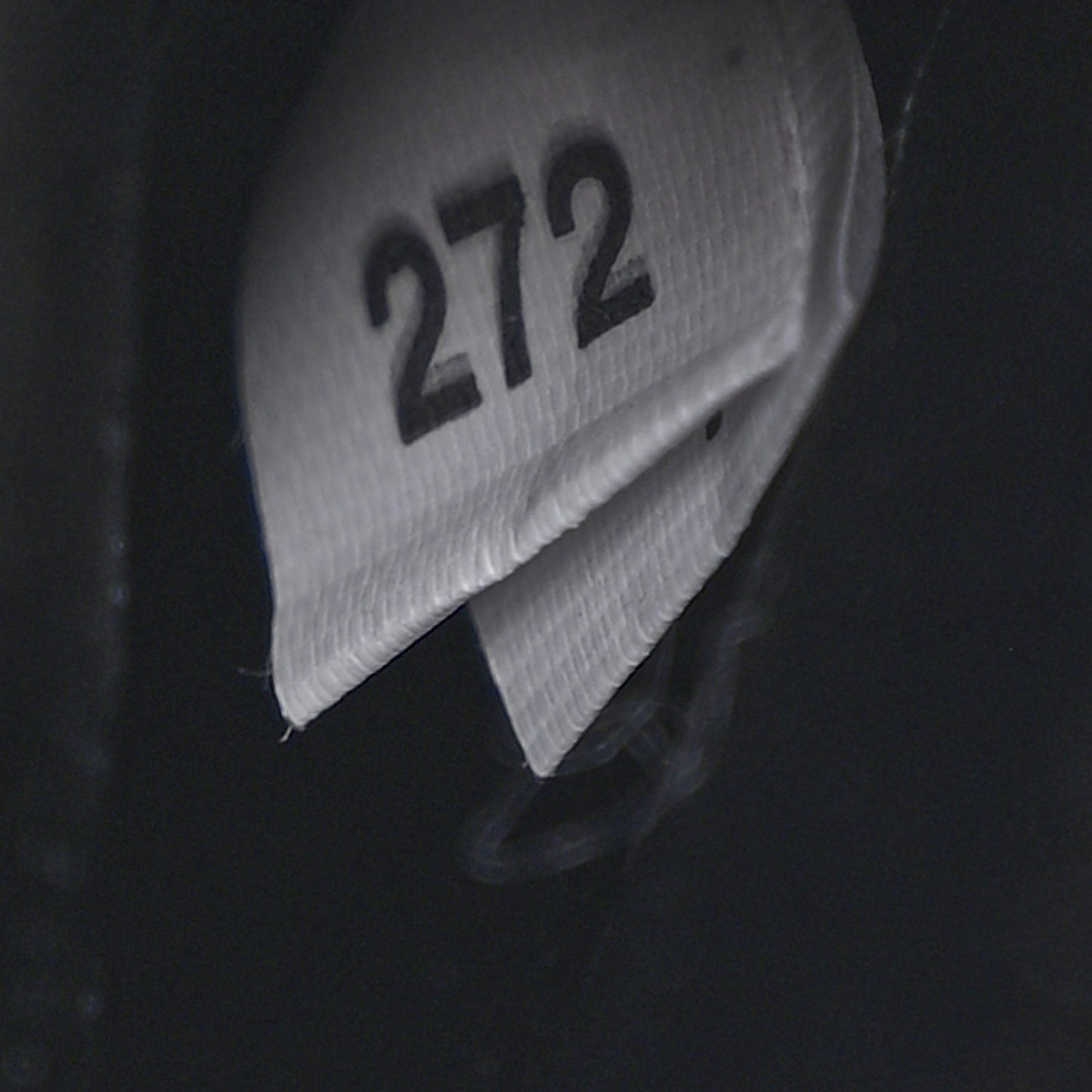 Saffiano Lux Triangle Logo Embossed Small Double Handle Crossbody Tote Black