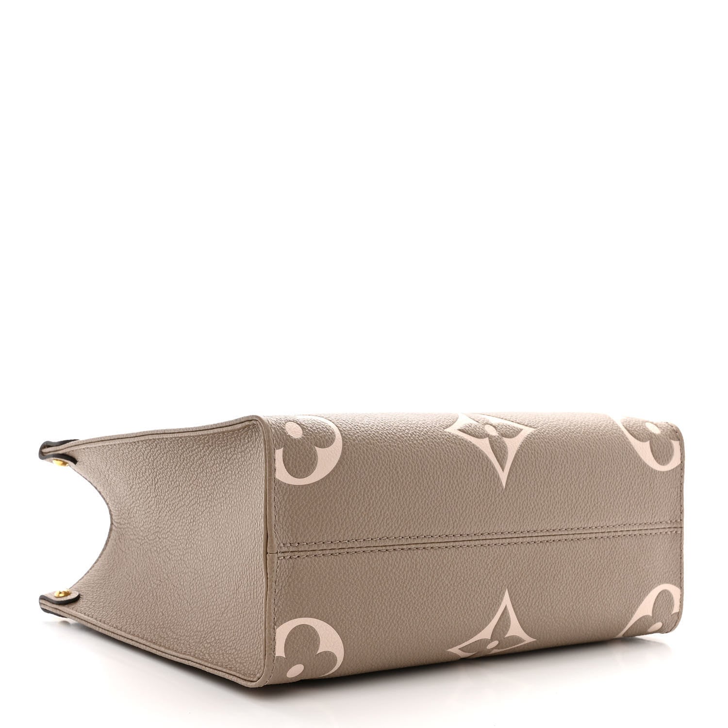 Louis Vuitton Empreinte Monogram Giant Onthego PM Tourterelle Creme 4 of 9