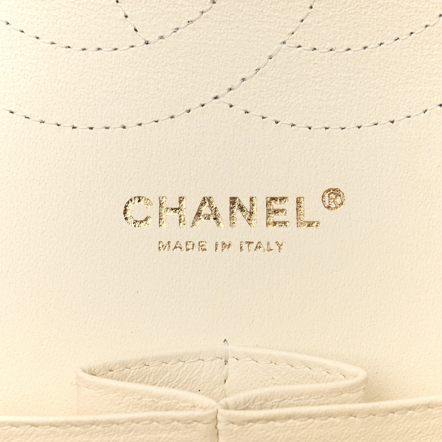 Chanel Caviar Quilted Jumbo Double Flap White 6 of 14