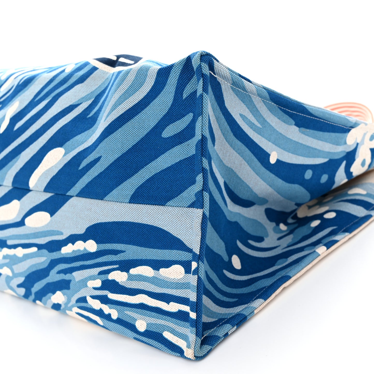 Canvas Wave Beach Bag