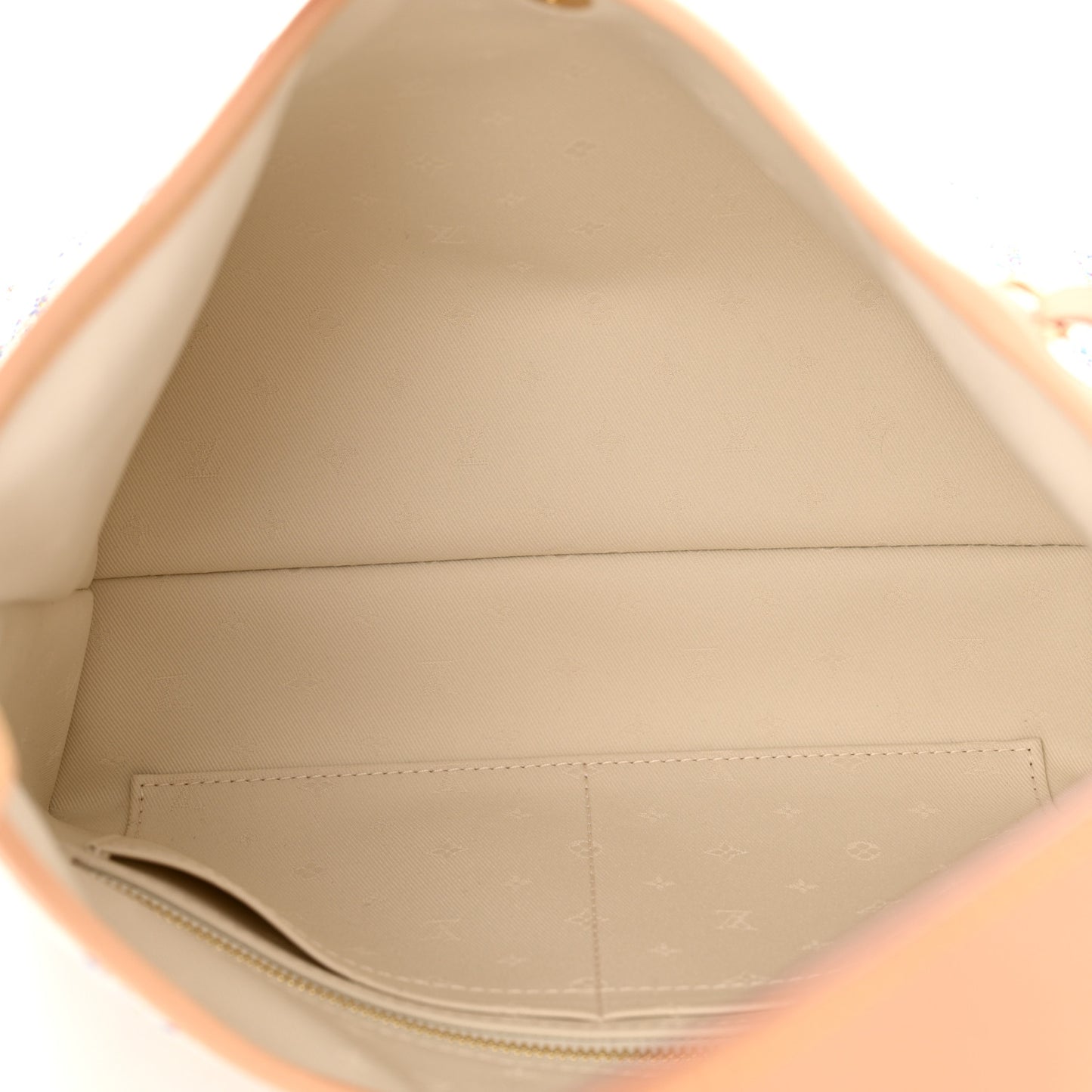 Monogram Jacquard CarryAll PM Multicolor Beige