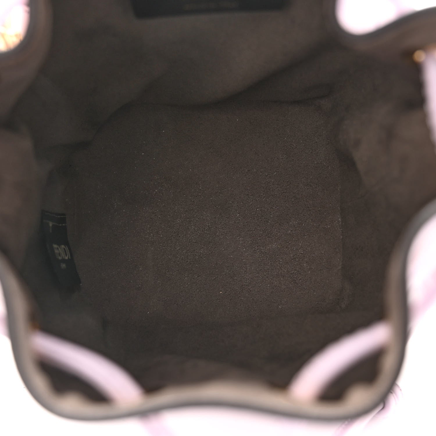 Fendi Vitello Termosport F is Fendi FF 1974 Embossed Mini Mon Tresor Bucket Bag Anemone 5 of 10