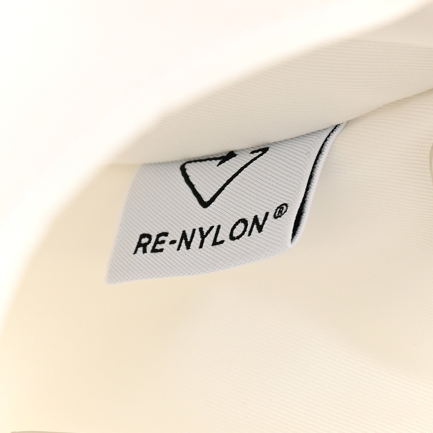 Prada Re-Nylon Vitello Padded Small Flap Shoulder Bag White 7 of 16