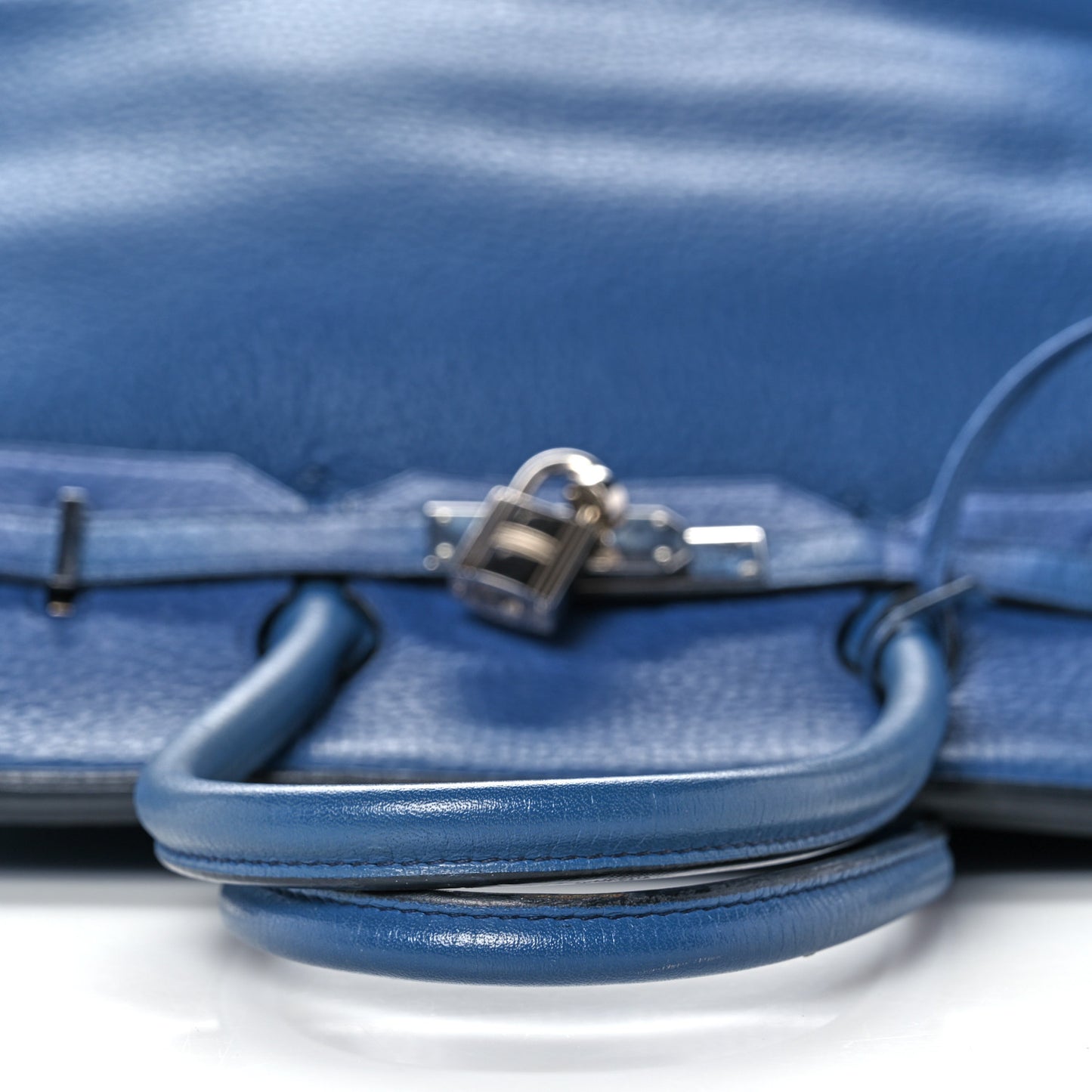 Taurillon Clemence Birkin 35 Bleu Brighton