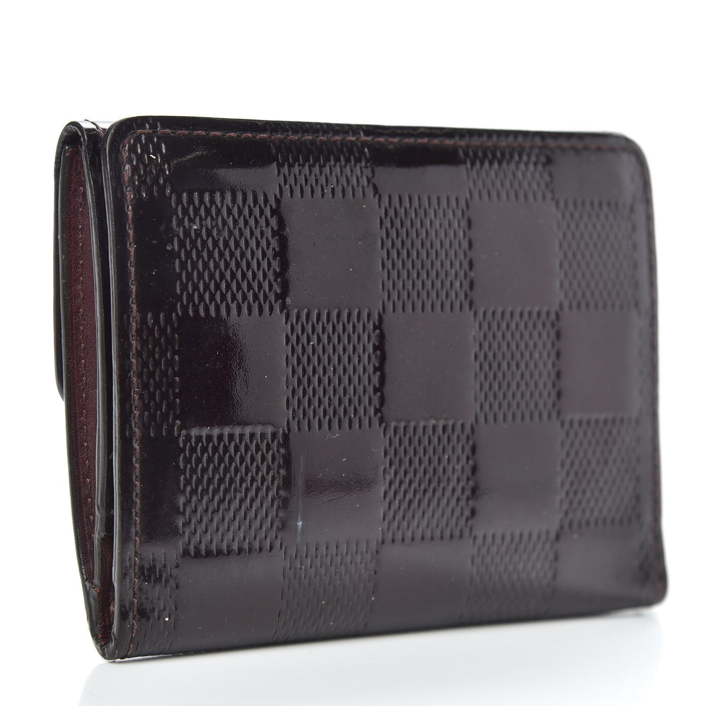 Damier Vernis Ludlow Wallet Carmine