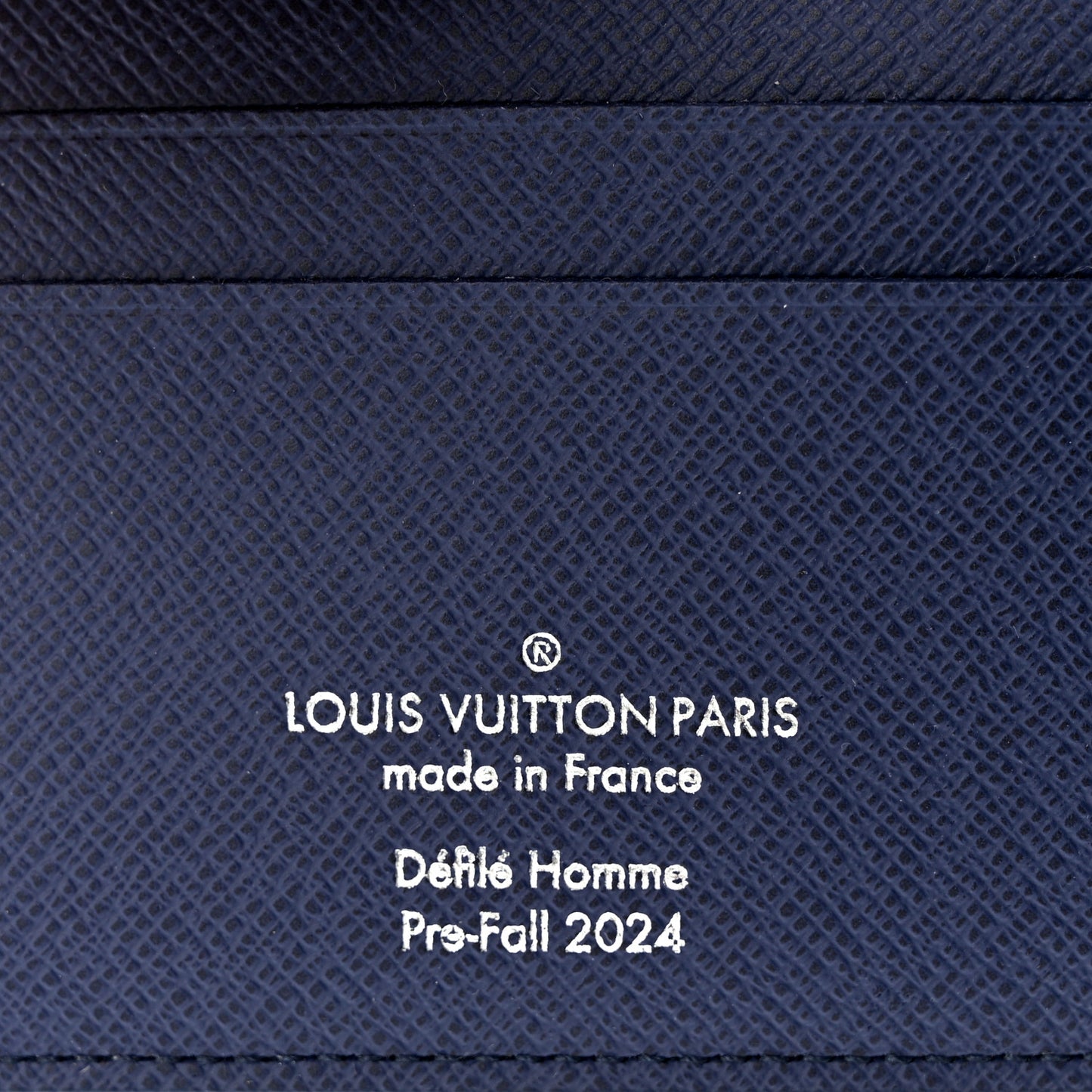 Damier Heritage Multiple Wallet Blue