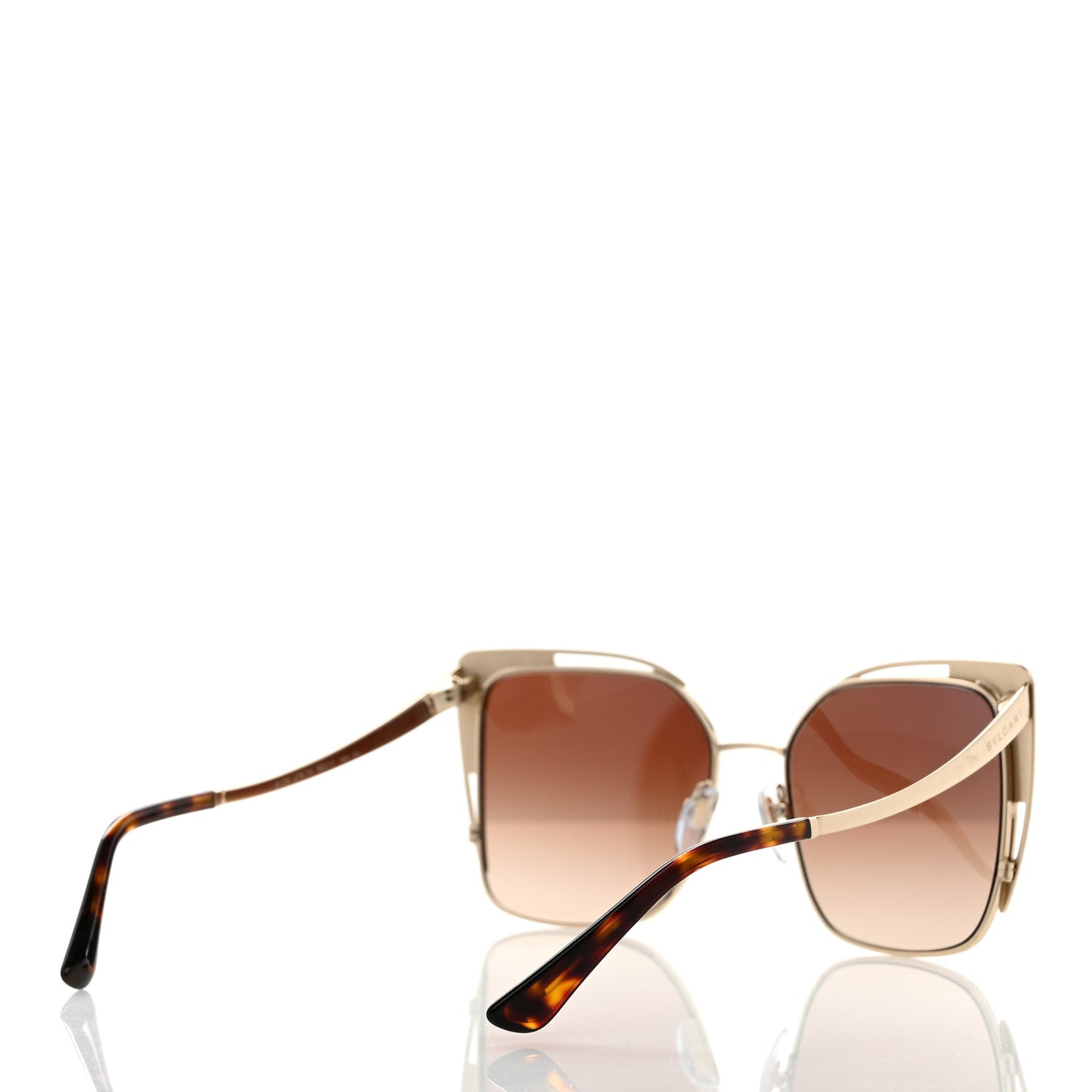Serpenti 6179 Sunglasses Brown Gold
