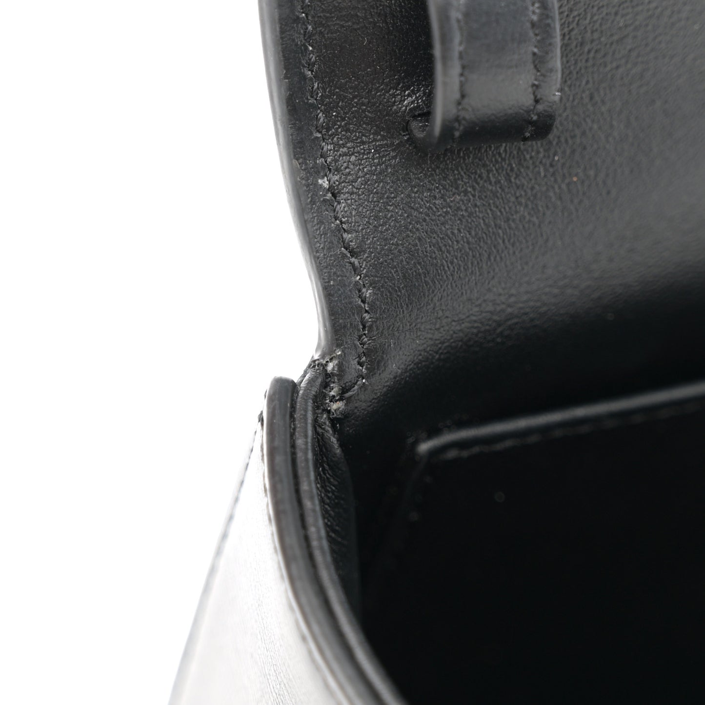 Shiny Calfskin Mini Triomphe Black