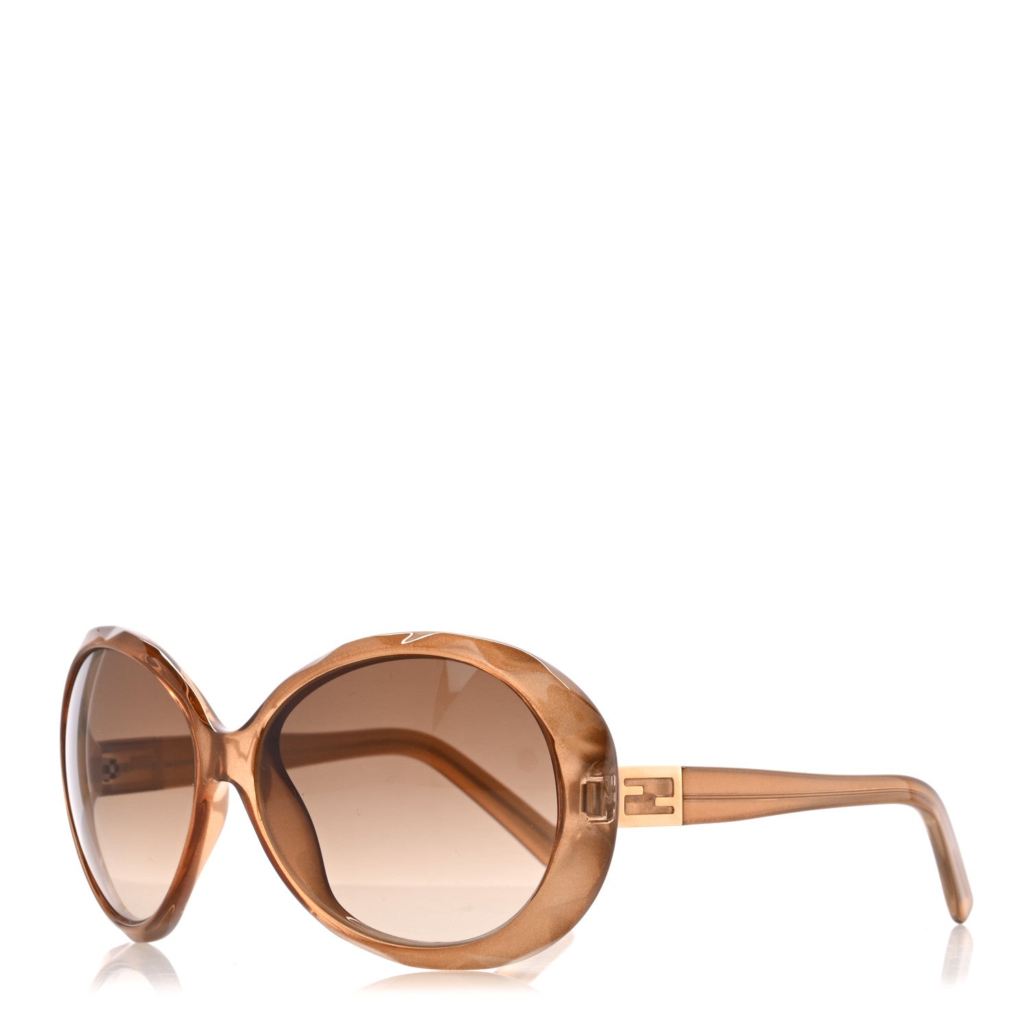 Fendi Acetate Round Sunglasses FS5141 Brown 1814767 – FASHIONPHILE