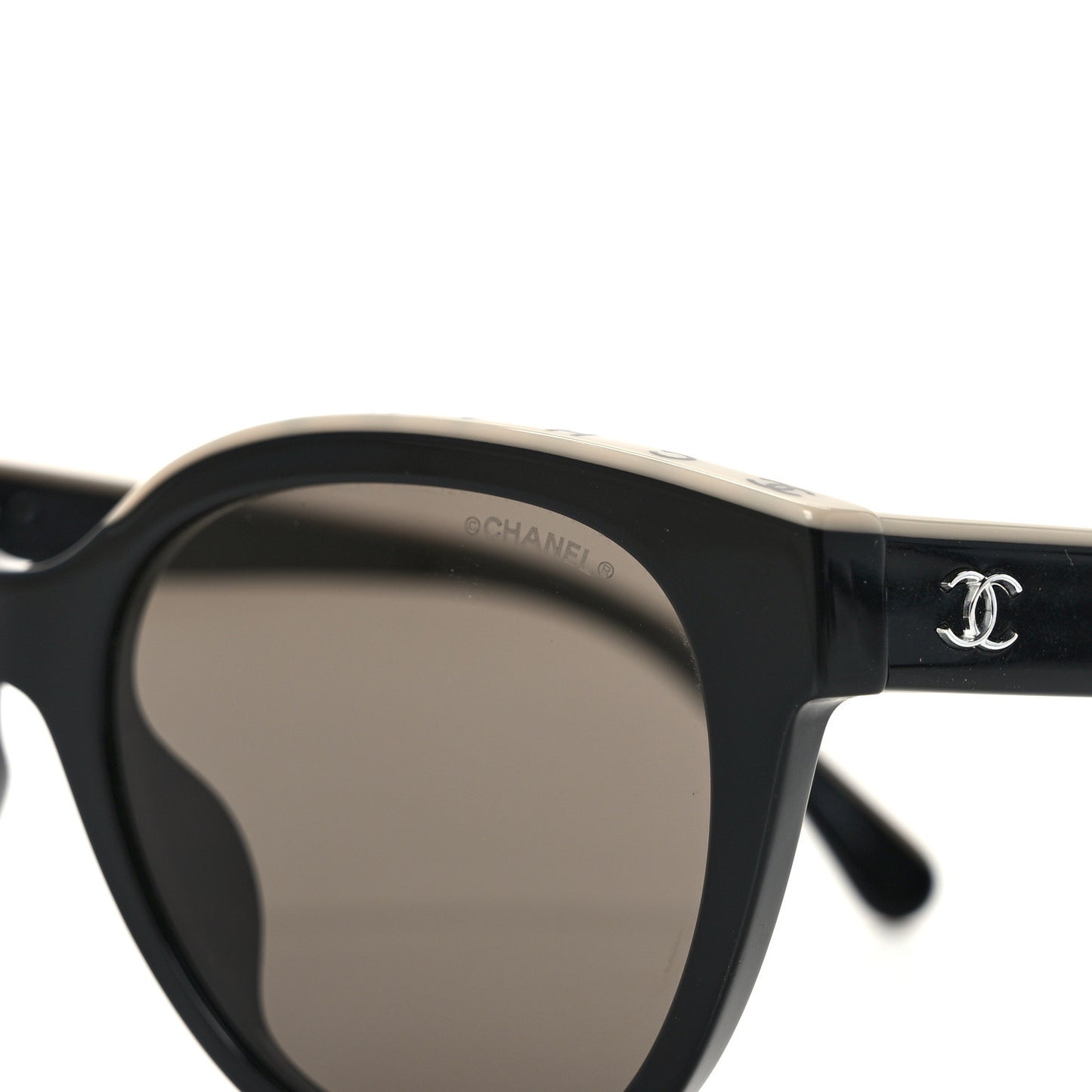 Acetate CC Butterfly Sunglasses 5414-A Black Beige