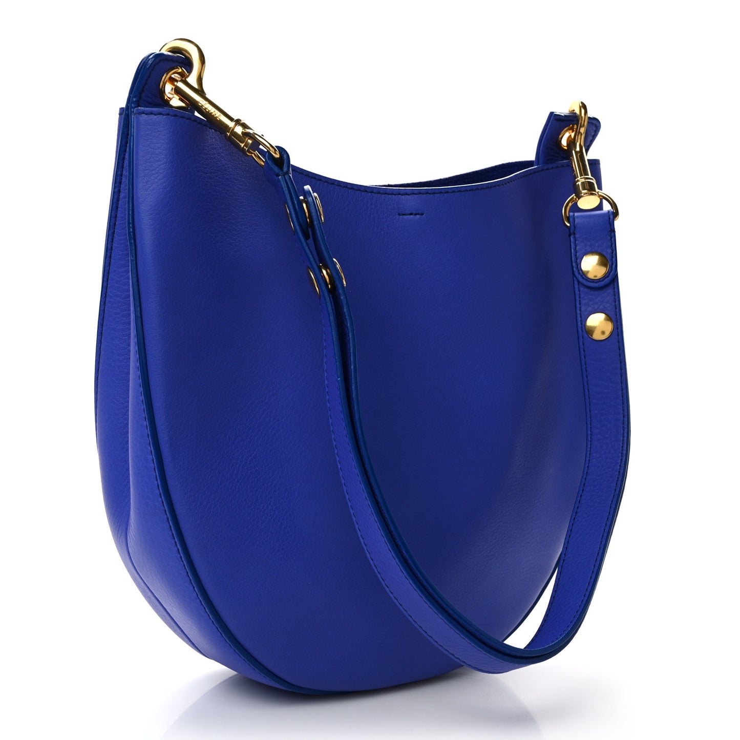 Supple Calfskin Small Hobo Indigo