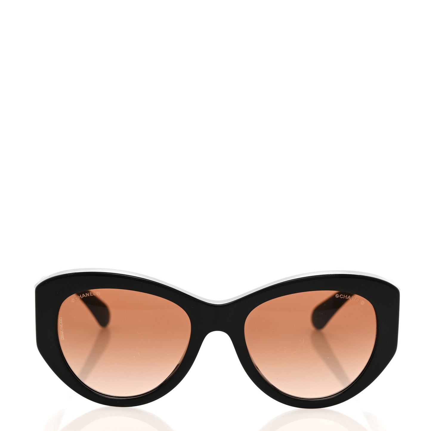 Acetate Butterfly Large CC Sunglasses 5492 Black