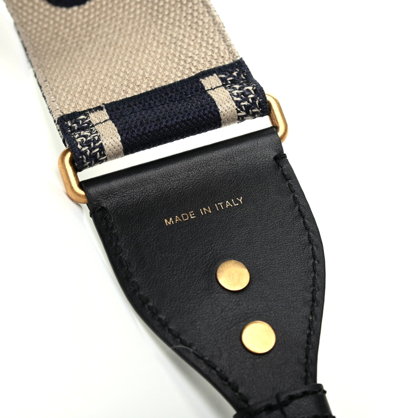 Canvas Embroidered Shoulder Strap
