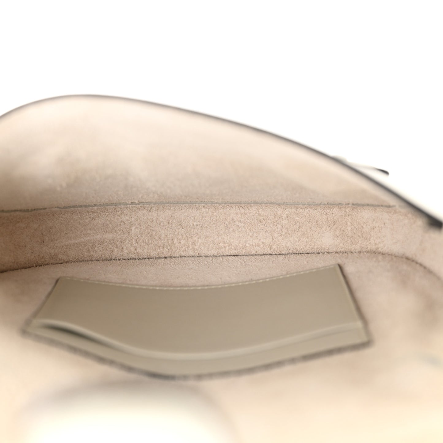 Smooth Calfskin Mini Symmetrical Bag White