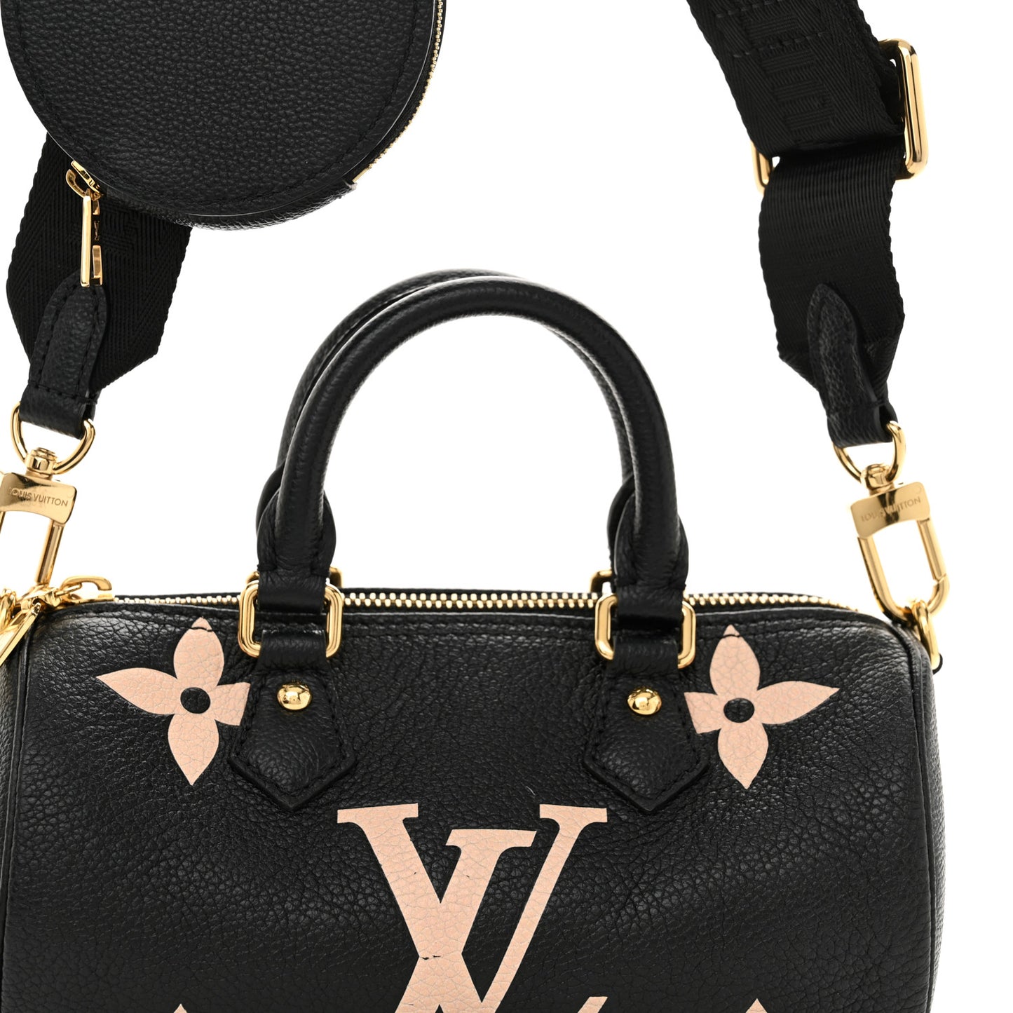Empreinte Monogram Giant Papillon BB Black Beige