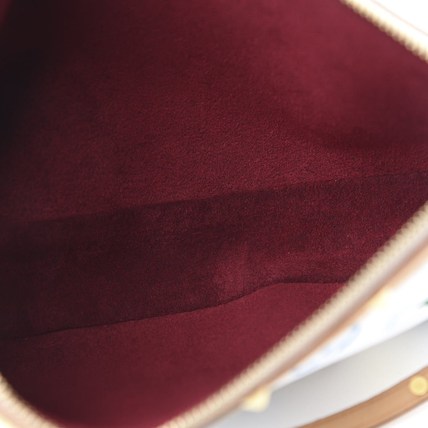 Monogram Multicolor Pochette Accessories White